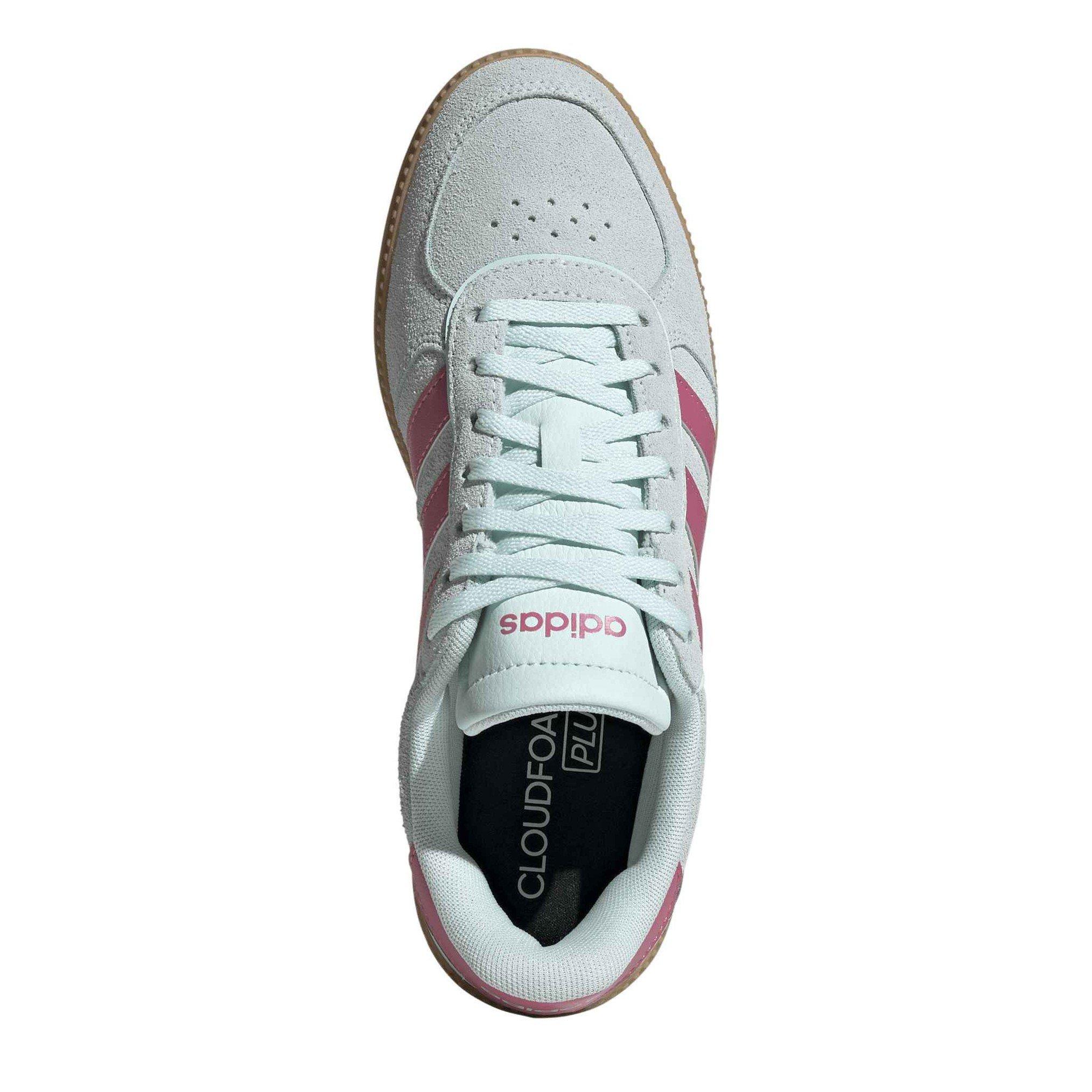 Halo Mint/Roze - adidas - Women's Breaknet Sleek Low-Top Trainers - 5