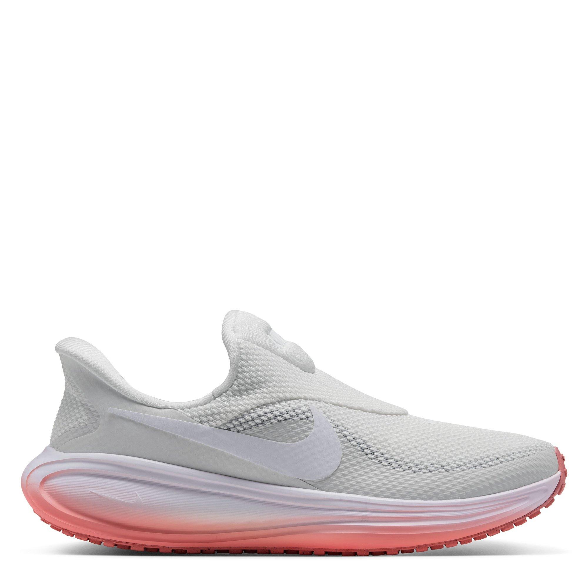 Phantom/Pink - Nike - Revolution 8 EasyOn Womens Running Shoes - 1