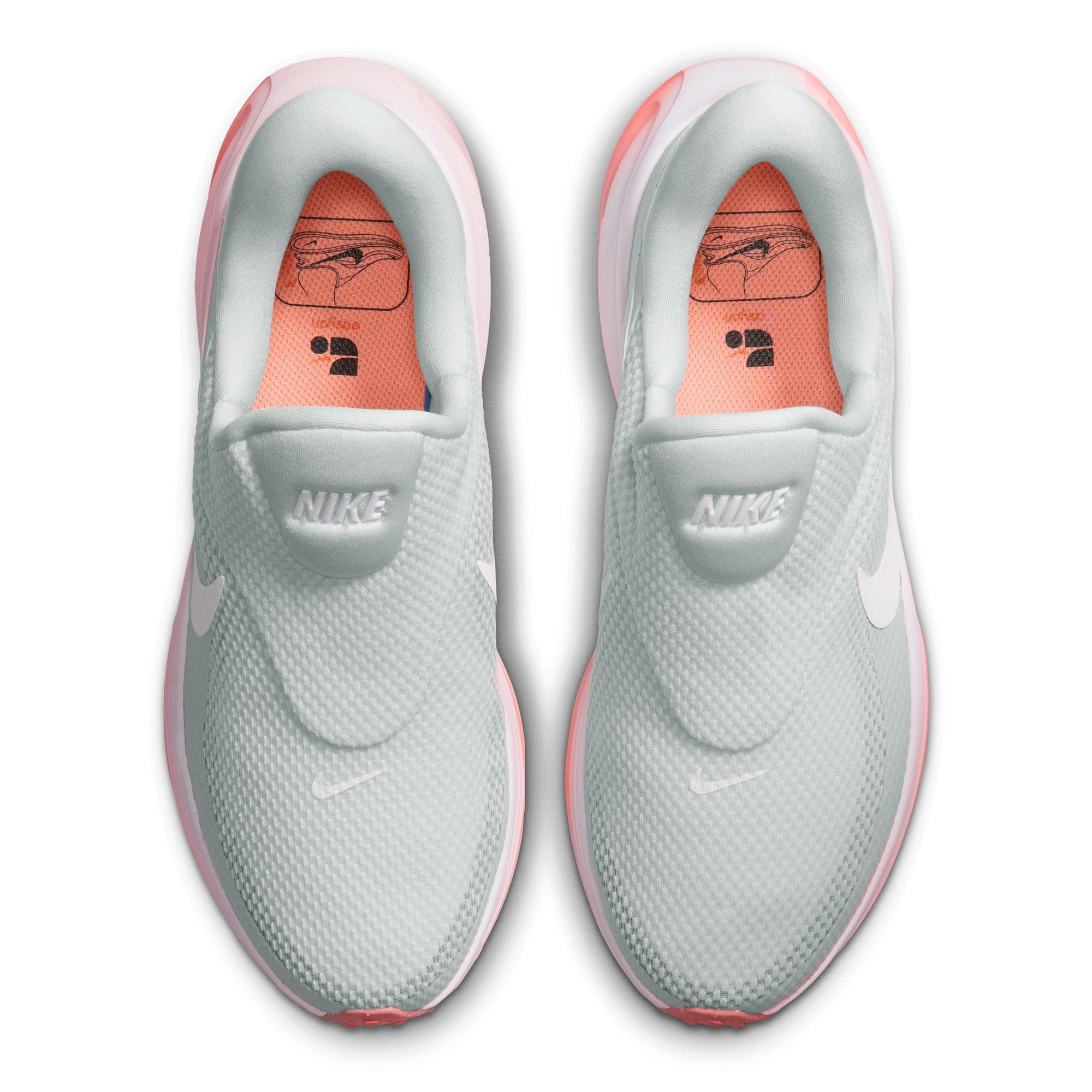 Phantom/Pink - Nike - Revolution 8 EasyOn Womens Running Shoes - 4