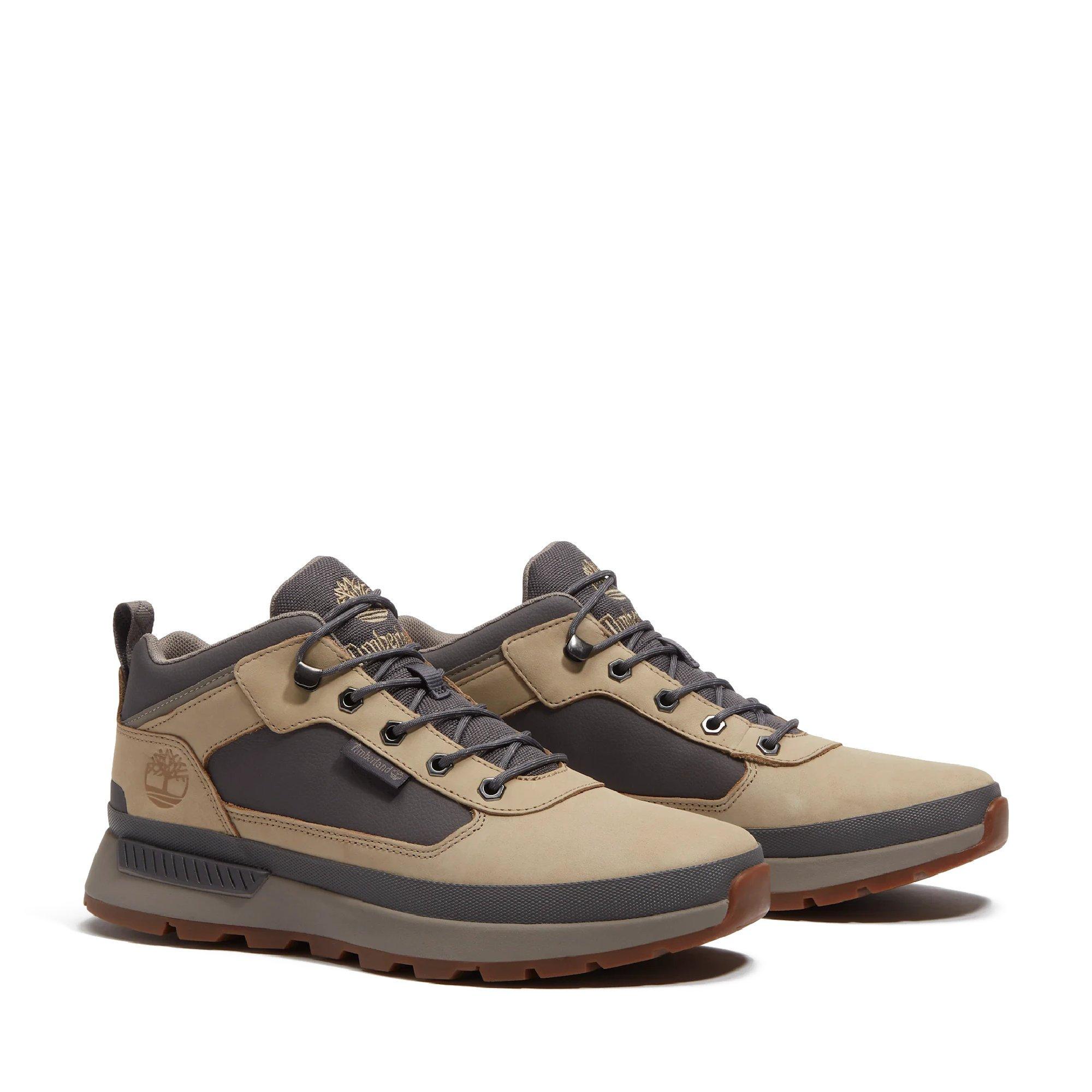 Lt Bei Nubuck - Timberland - Men's Field Trekker Mid Leather Waterproof Hiker Boots - 1