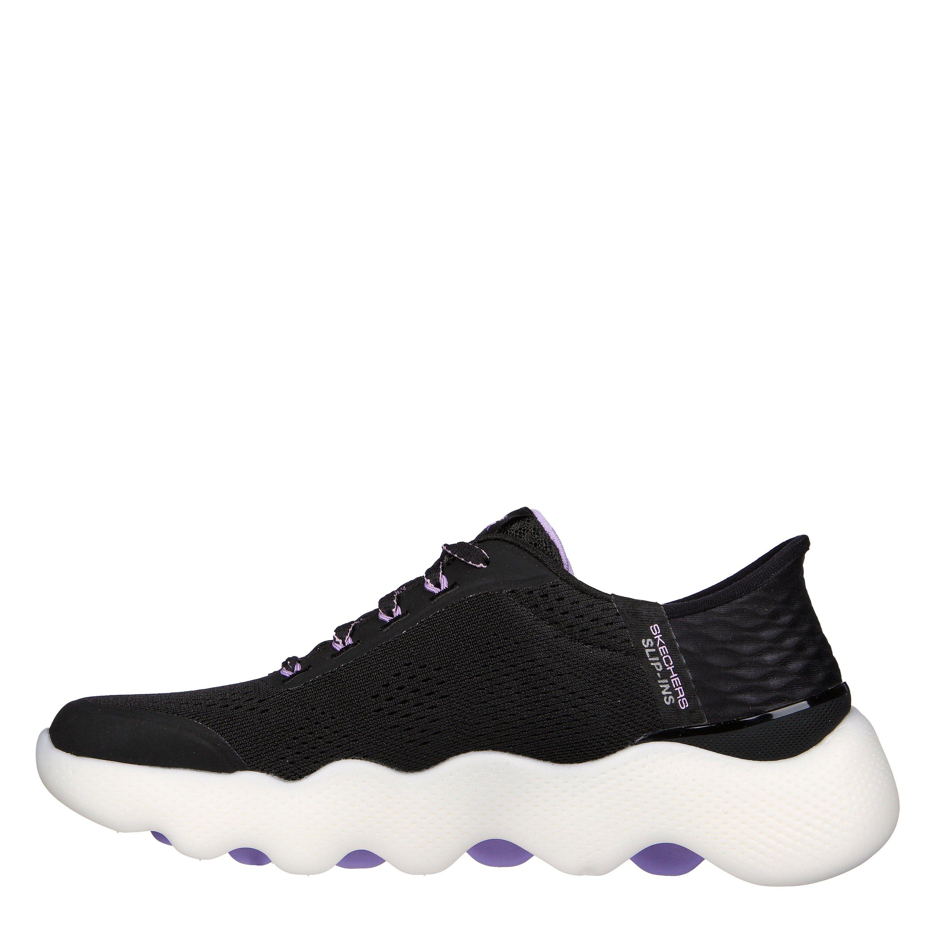 Black Lavender - Skechers - Slip-ins: GOwalk Massage Womens Shoes - 2