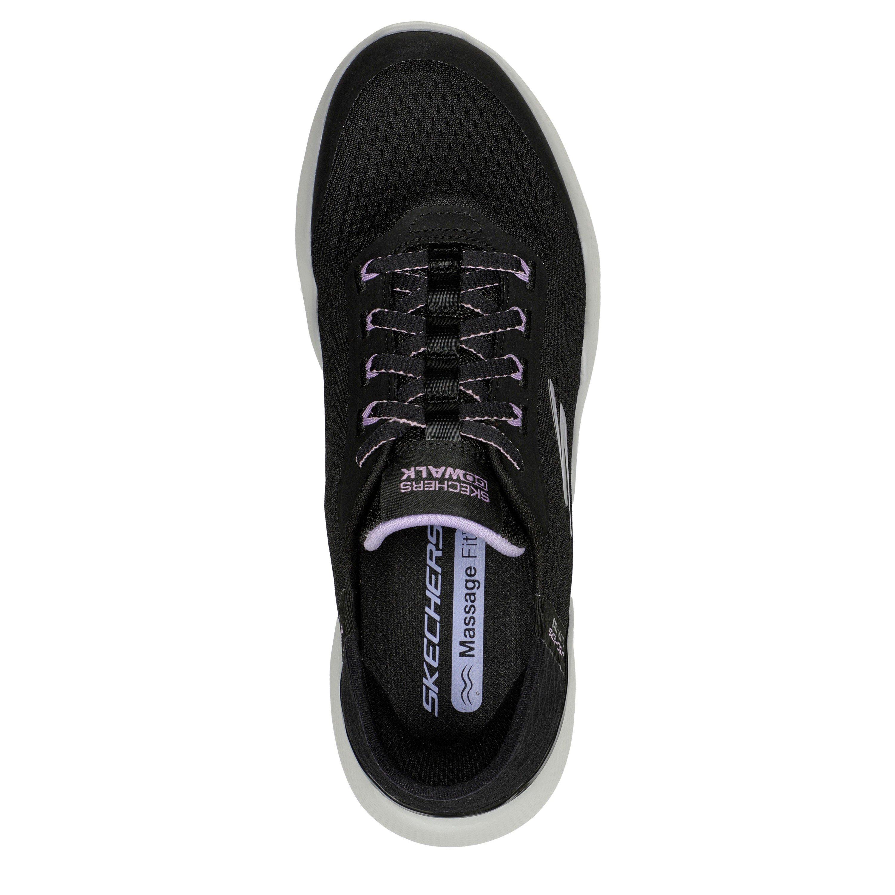 Black Lavender - Skechers - Slip-ins: GOwalk Massage Womens Shoes - 4
