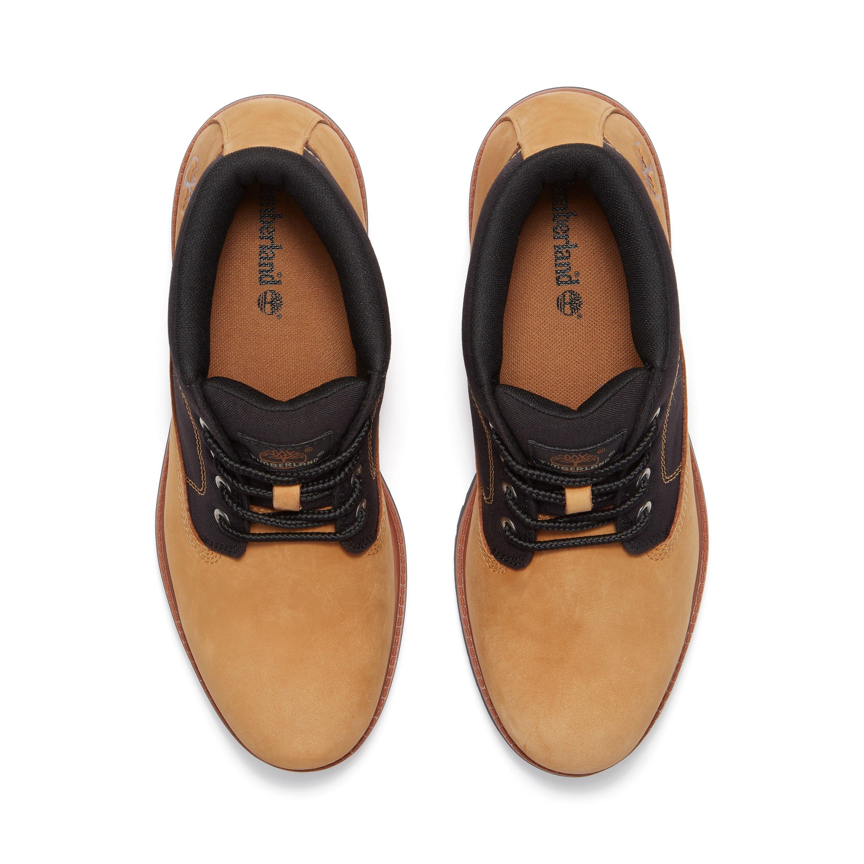 Wheat/Blk NB - Timberland - Men's Premium Mid Lace-Up Chukka Boots - 4