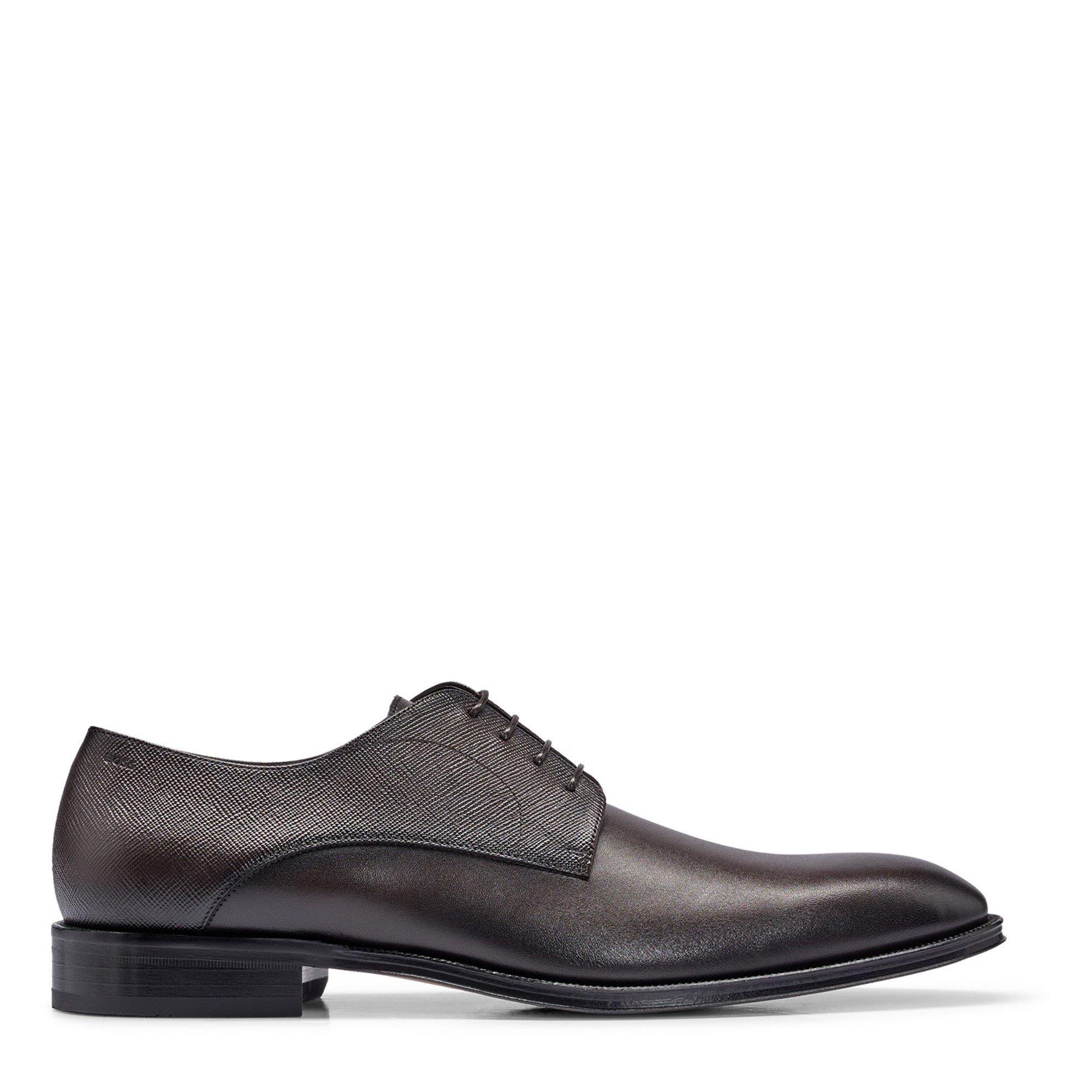 Boss Men's Derrek Derby Shoes - Dark Brown - 7 (41)