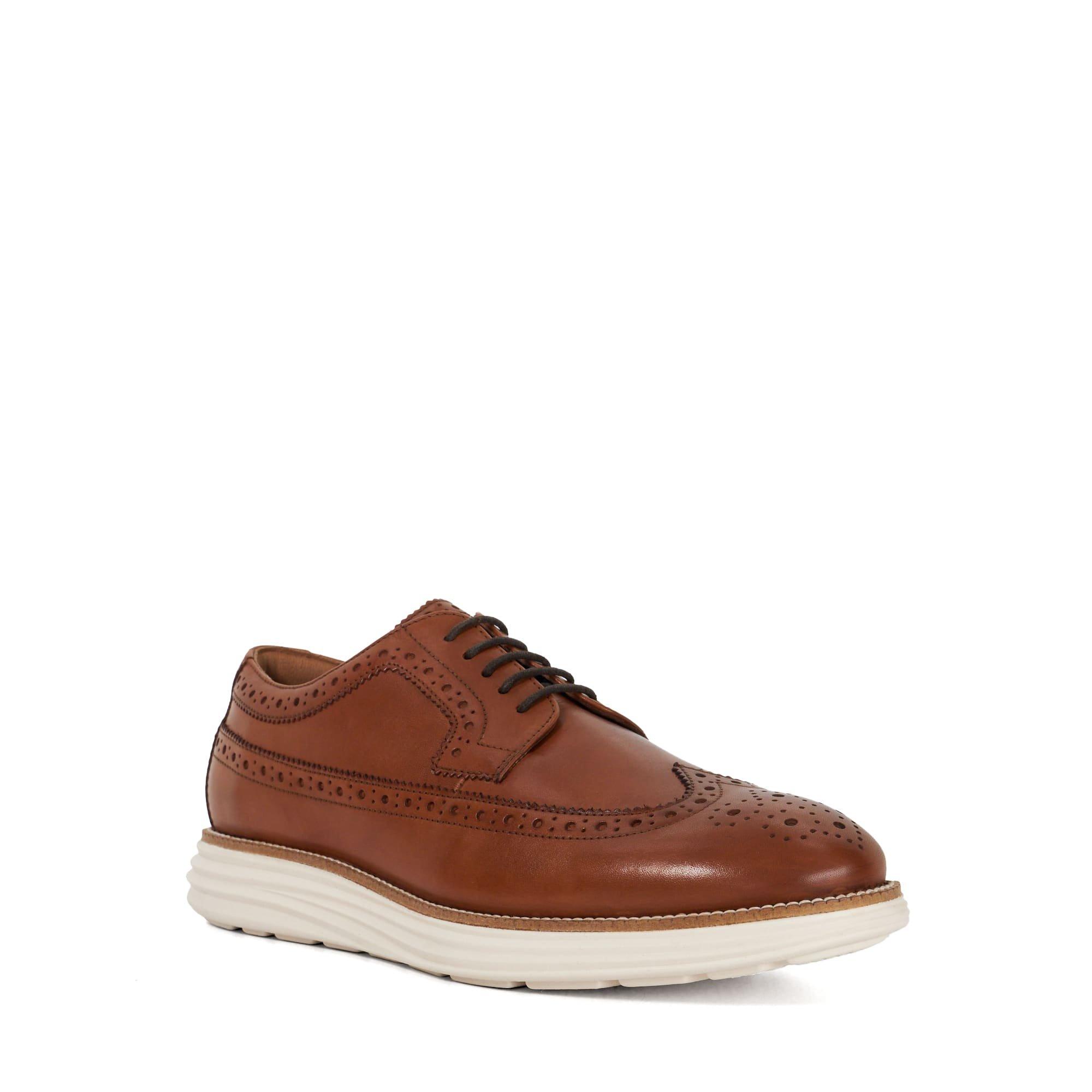 Smeđa koža - Dune London - Men's Bodhi Brogues - 2