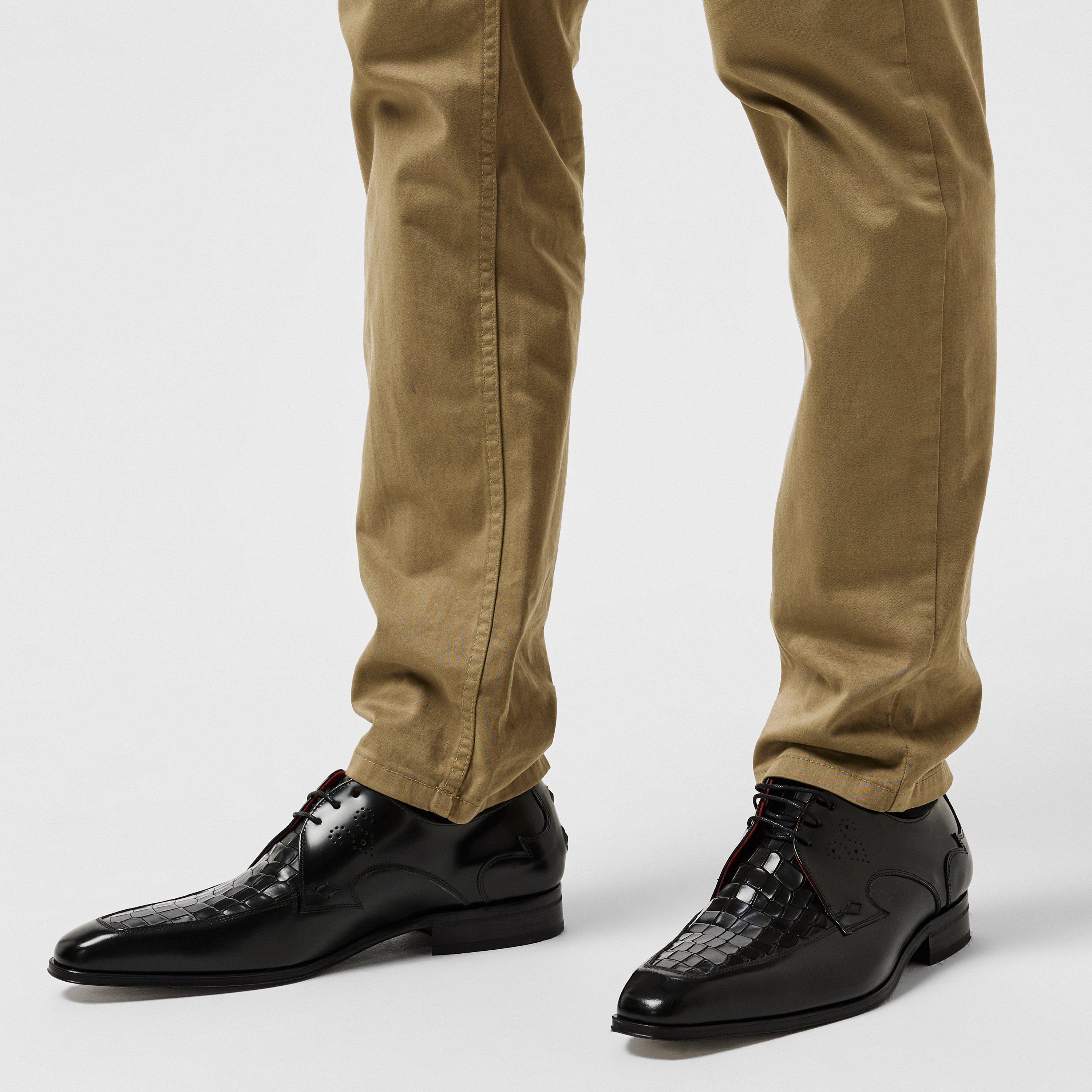 Cooge Blk/Coco - Jeffery West - Men's Sopano Croc Derby Shoes - 3