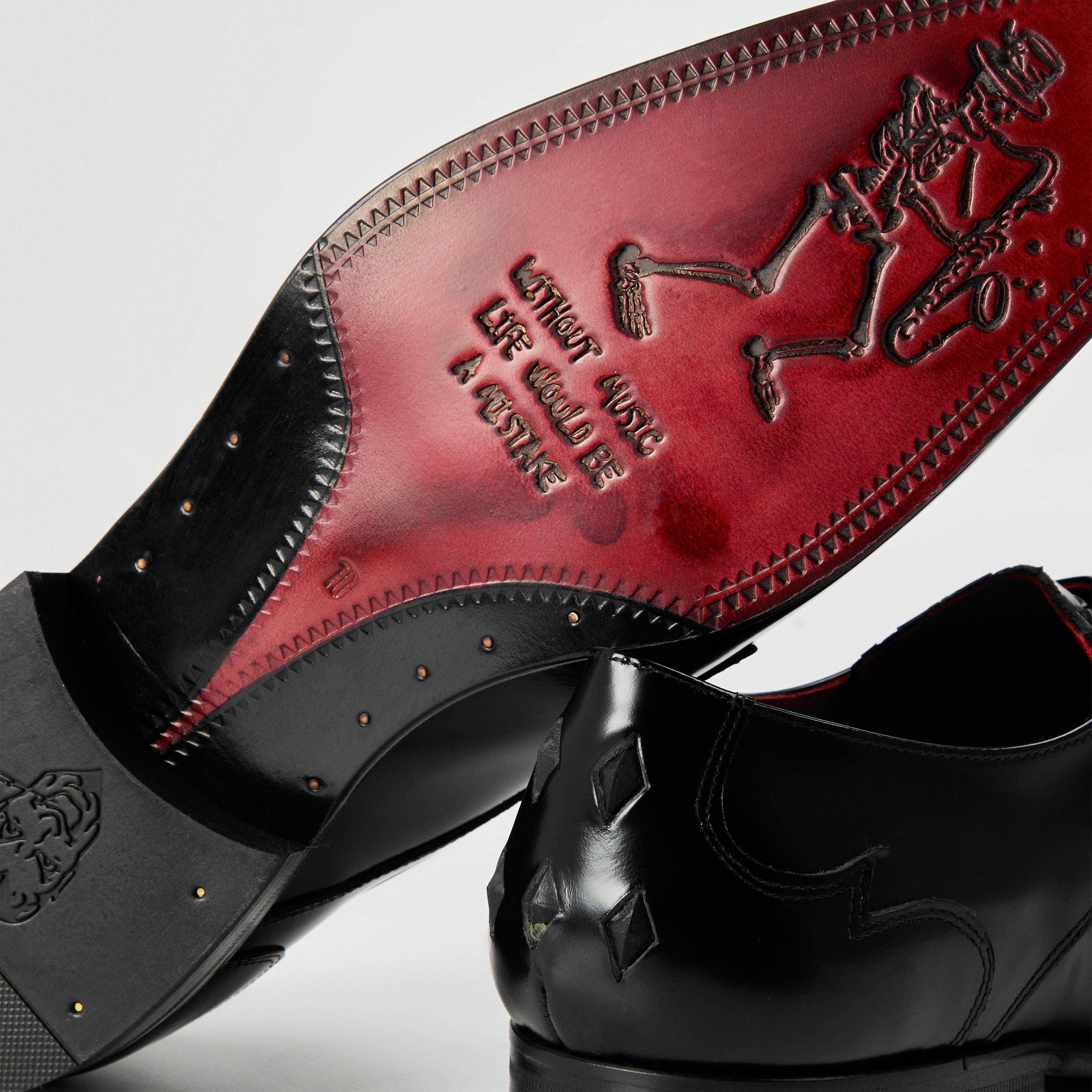 Cooge Blk/Coco - Jeffery West - Men's Sopano Croc Derby Shoes - 4