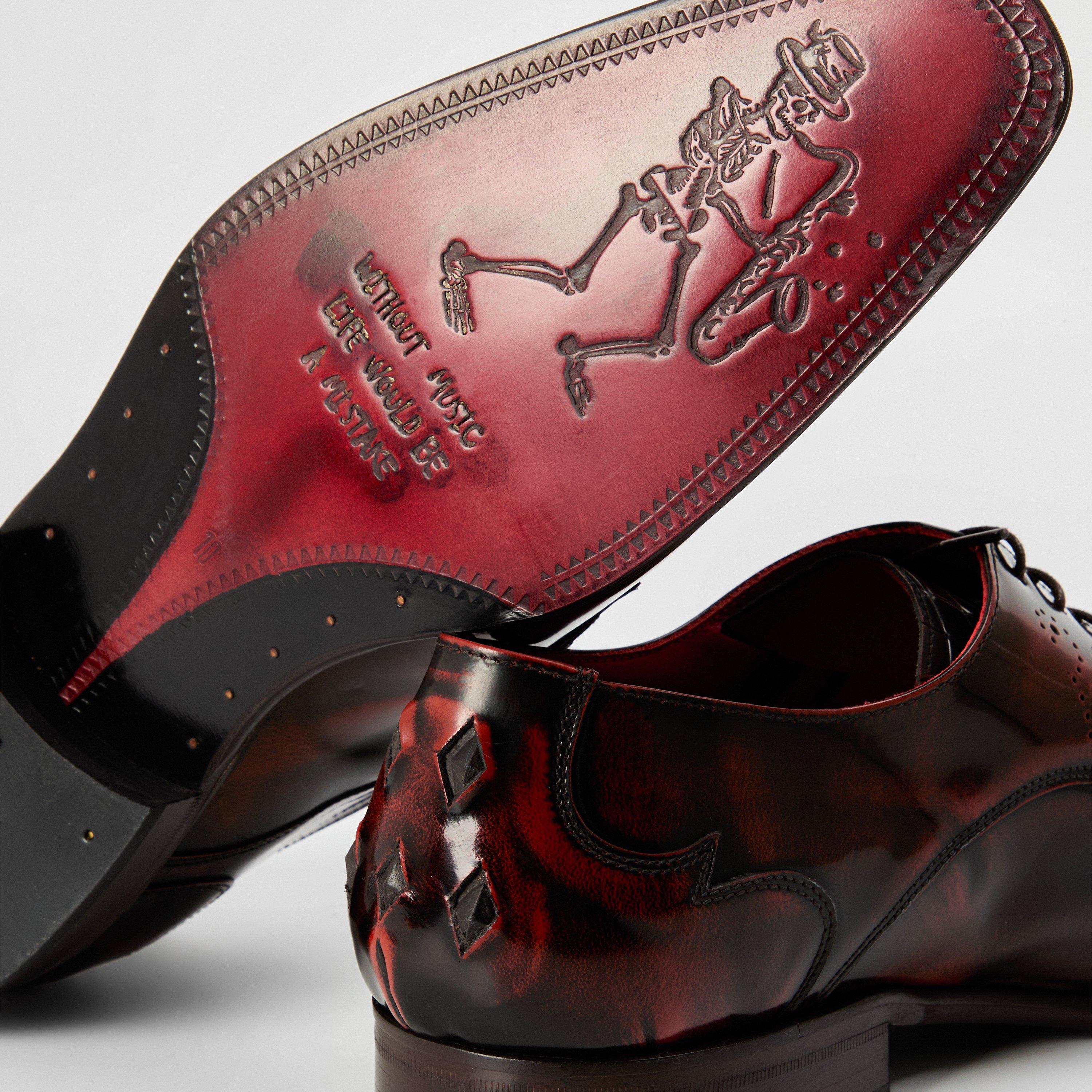 Jeffery West Jeffery Sopano Croc Sn52 Derby Shoes FRASERS