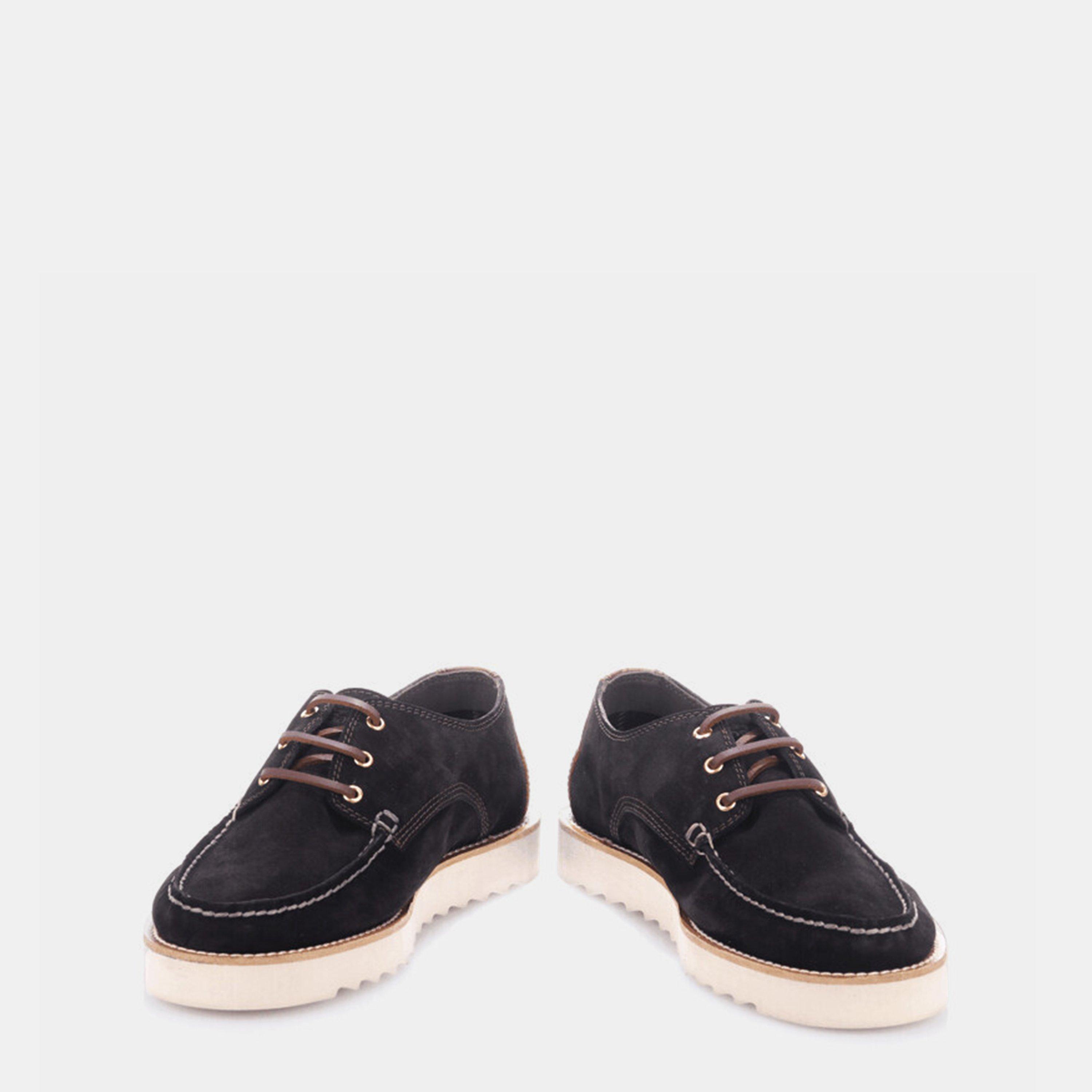 Dark Brown - Barbour - Men's Aydon Derby Shoes - 3