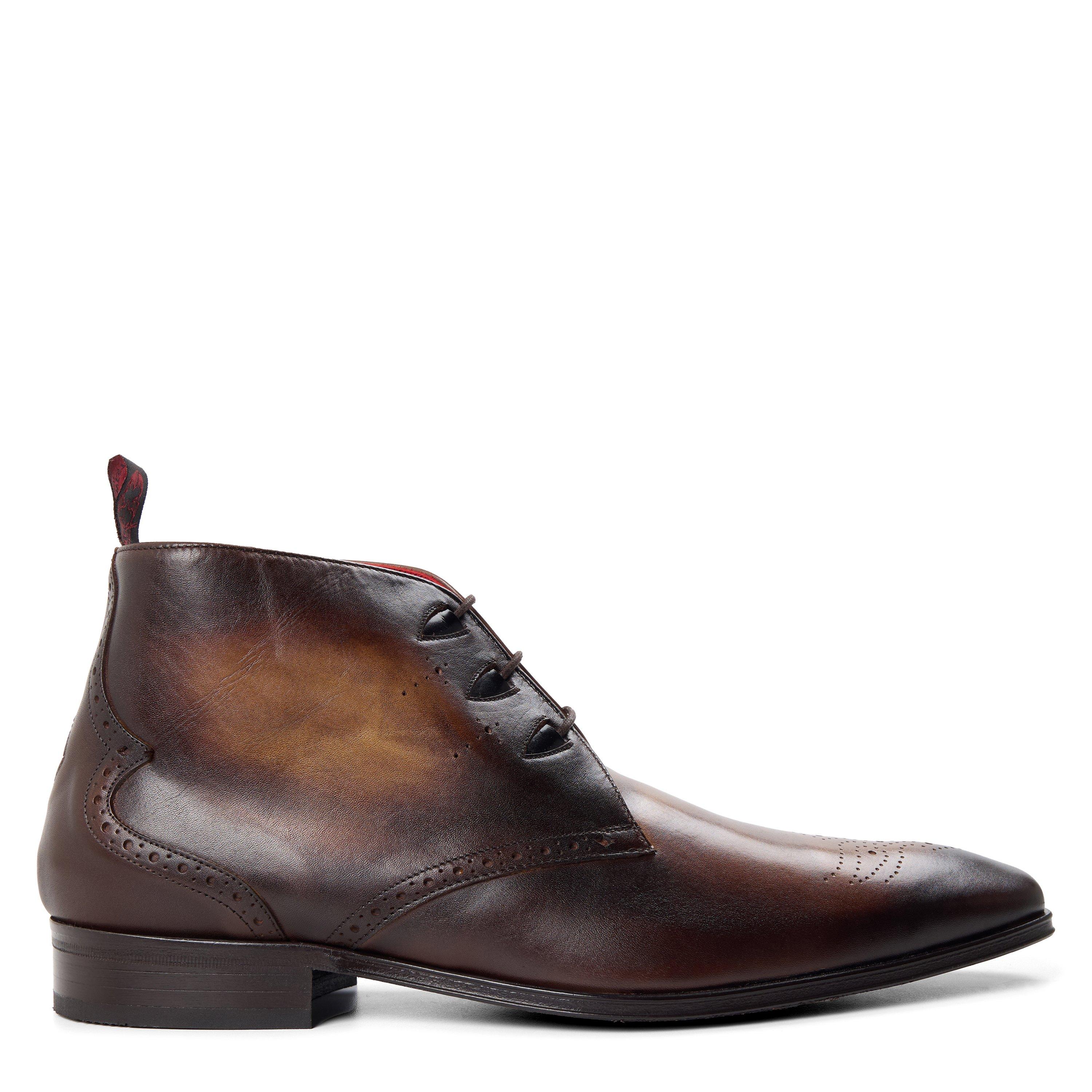 Men's Scarface Leather Chukka Boots