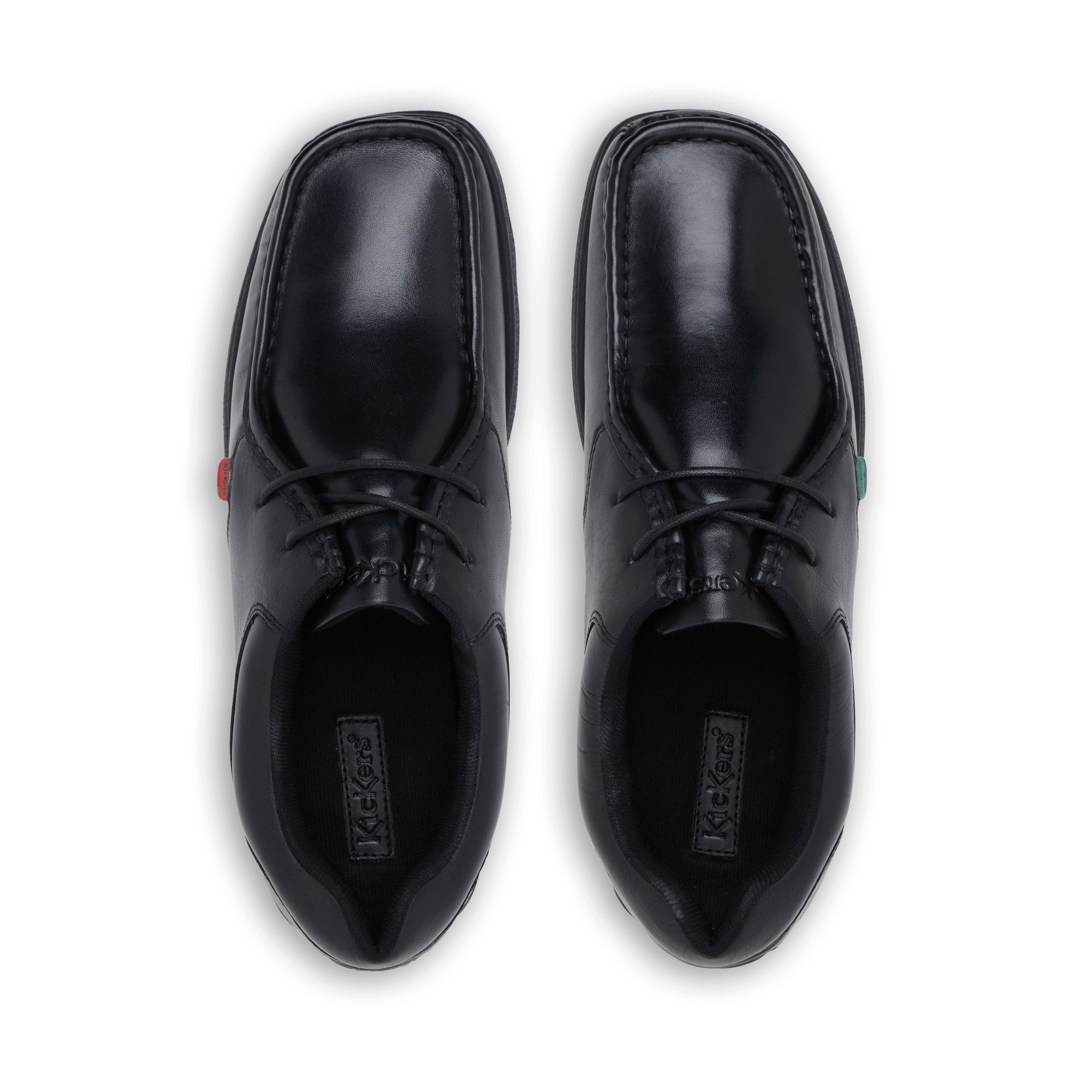 Preto - Kickers - Fragma Lace Shoes Mens - 4