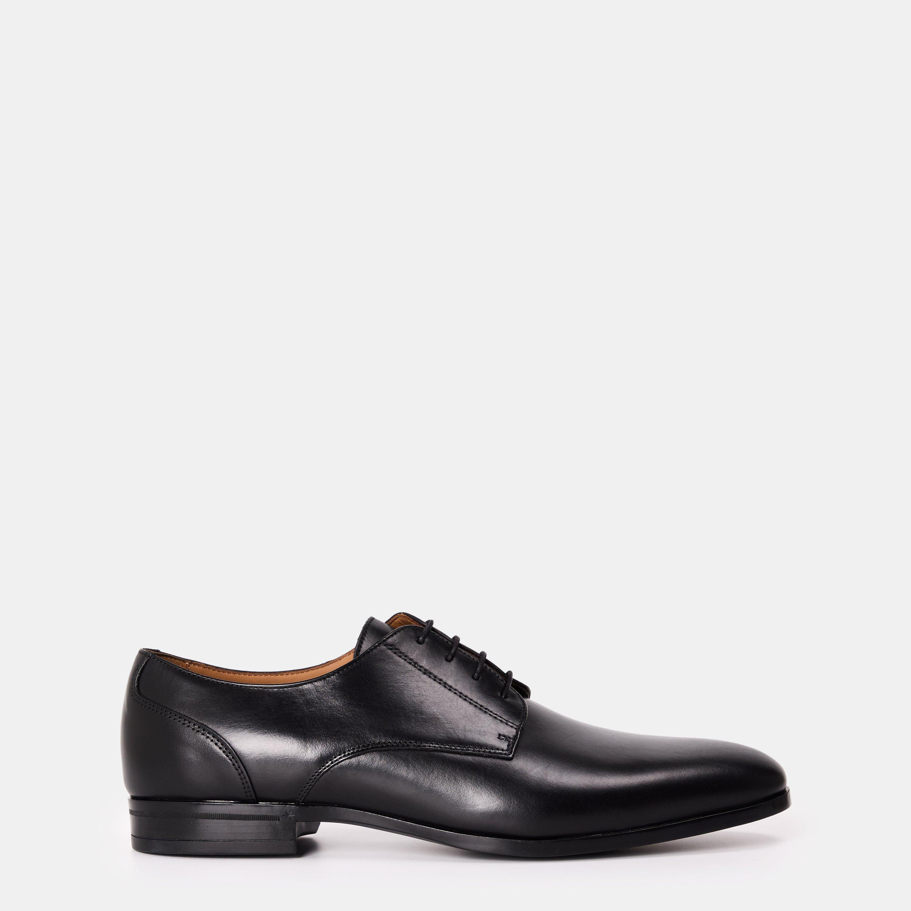 Black - Boss - Portland Derby Style Shoe - 1