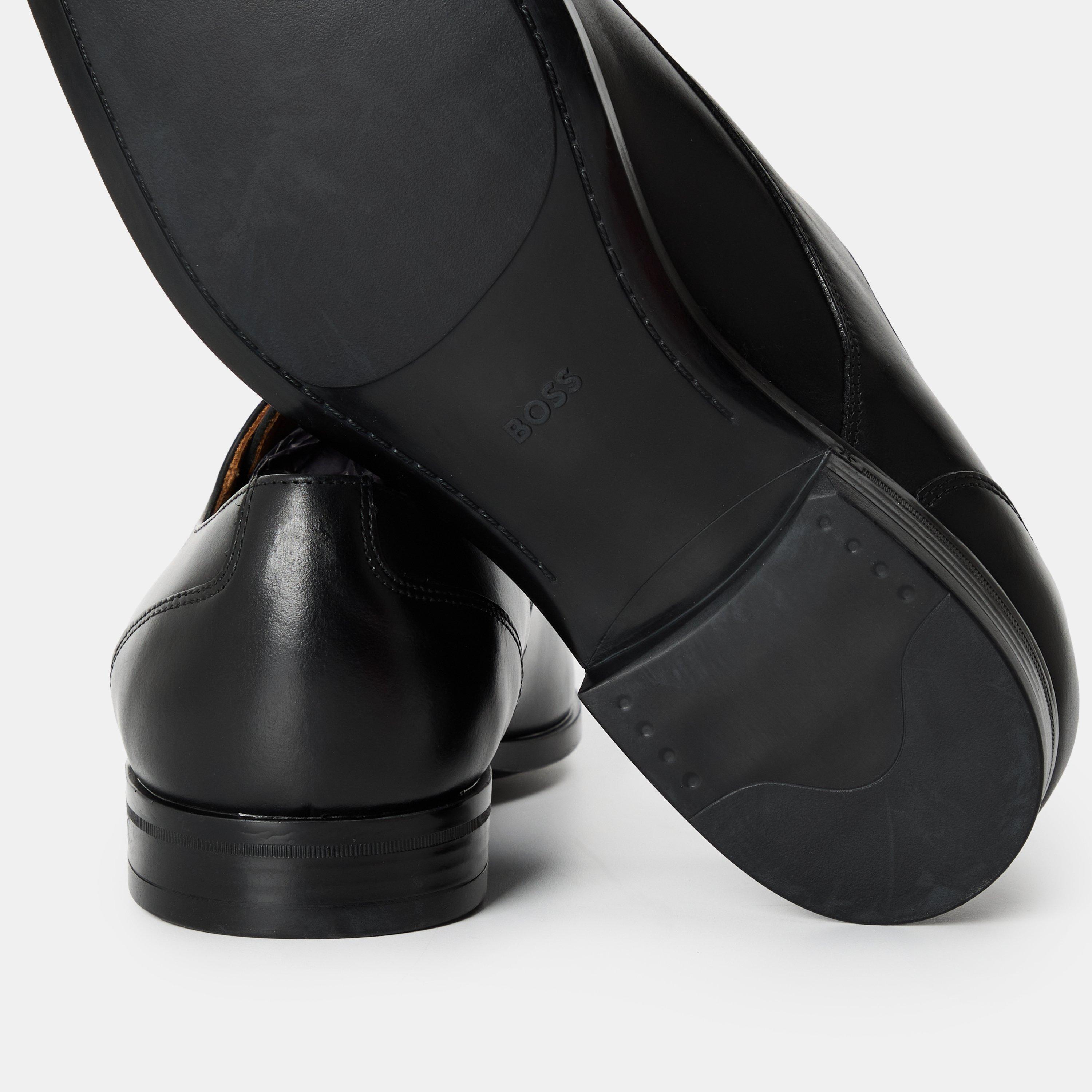 Black - Boss - Portland Derby Style Shoe - 3