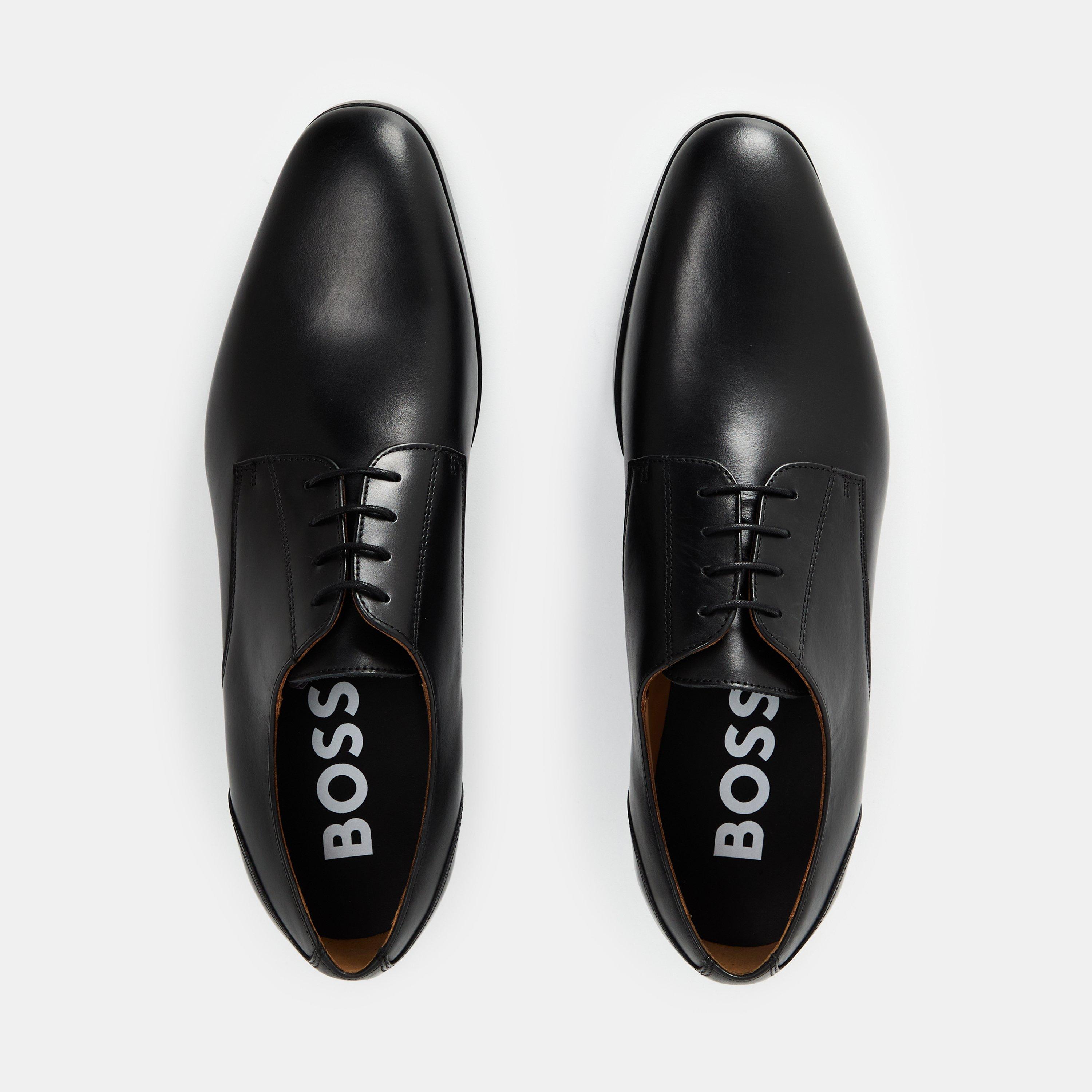 Black - Boss - Portland Derby Style Shoe - 4