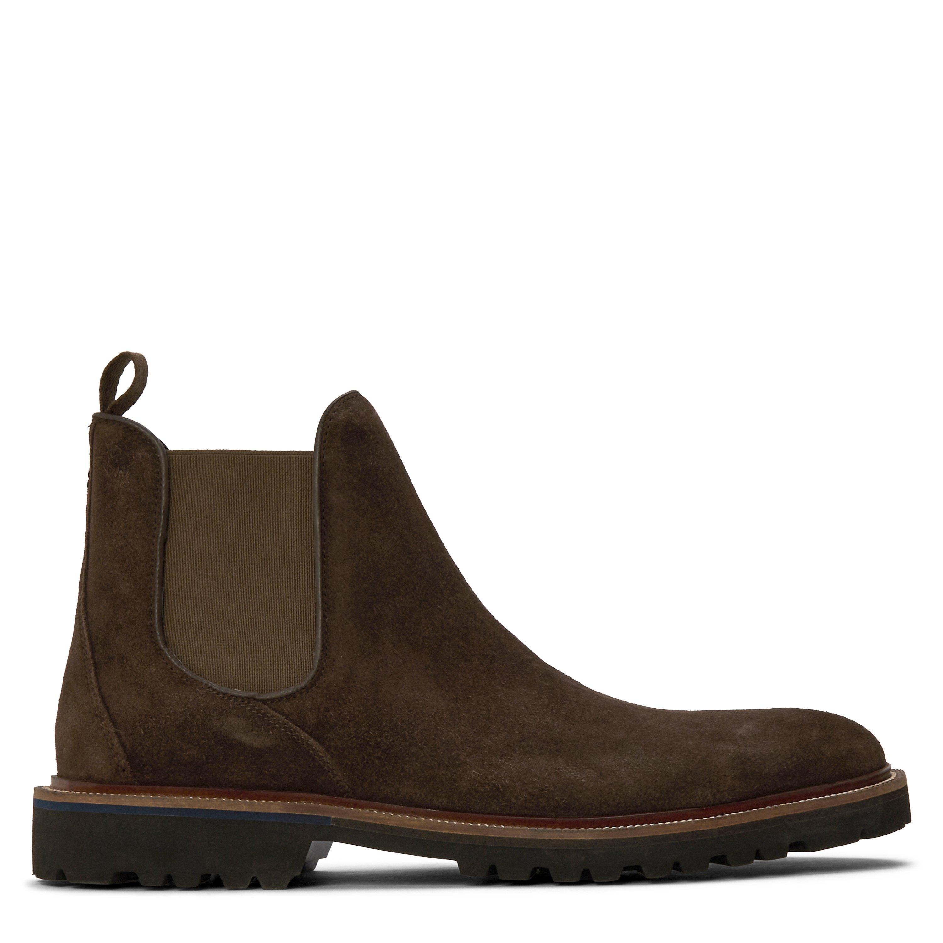 Oliver Sweeney Men's Suede Chelsea Boots - Chocolate - 9 (43)