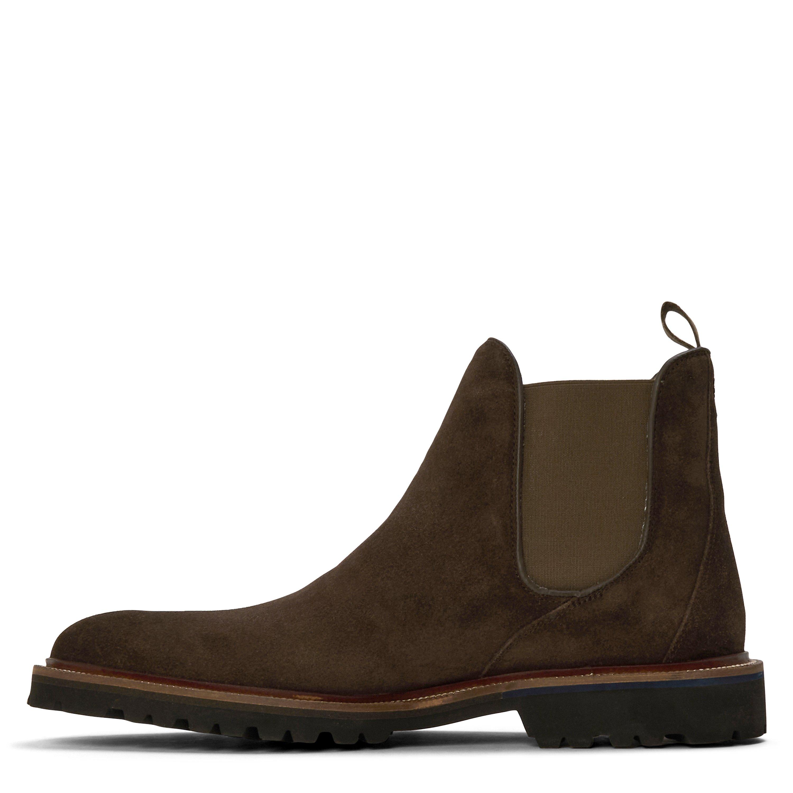 Chocolate - Oliver Sweeney - Men's Suede Chelsea Boots - 2
