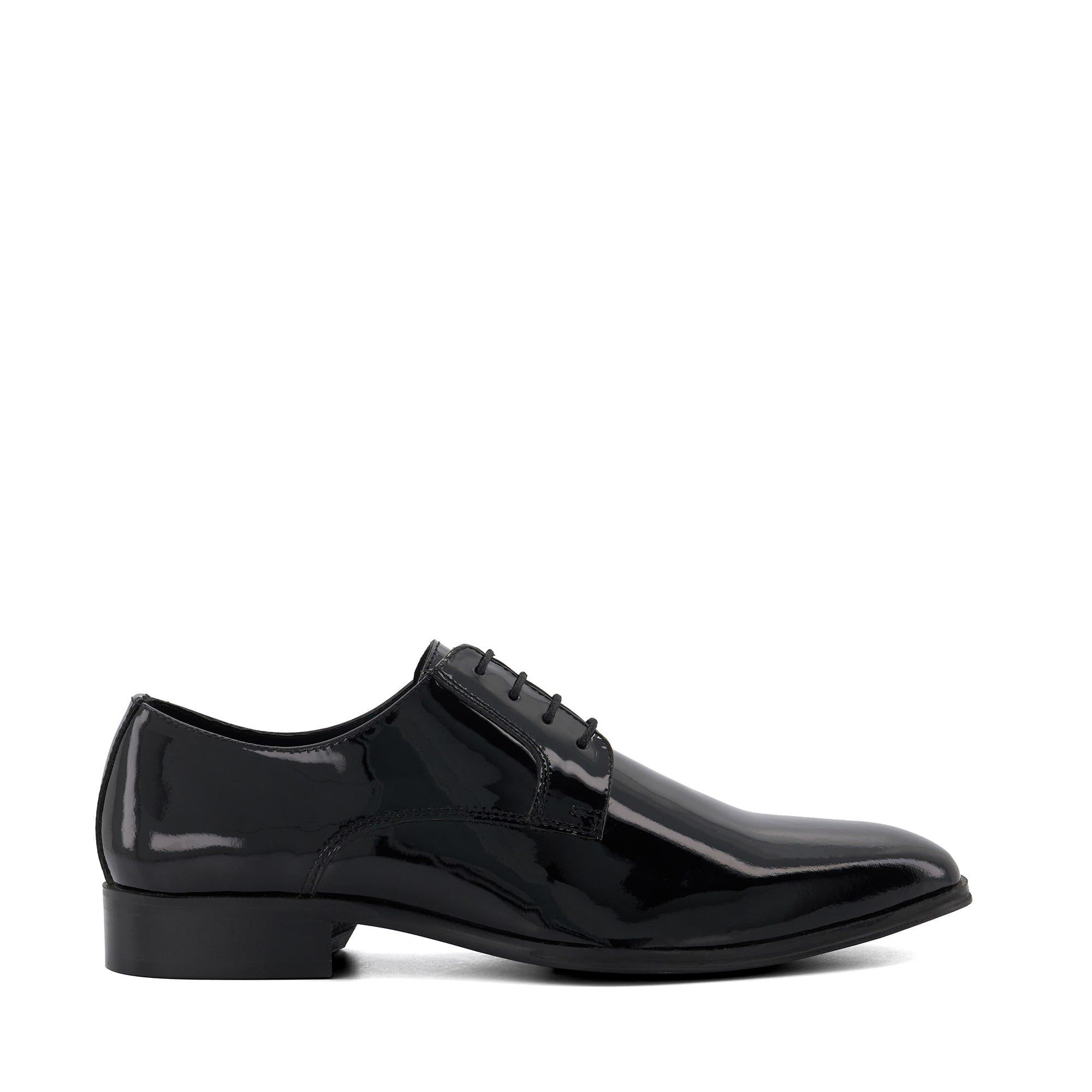PatentSchwarz 804 - Dune London - Sheer Gibson Derby Shoes - 1