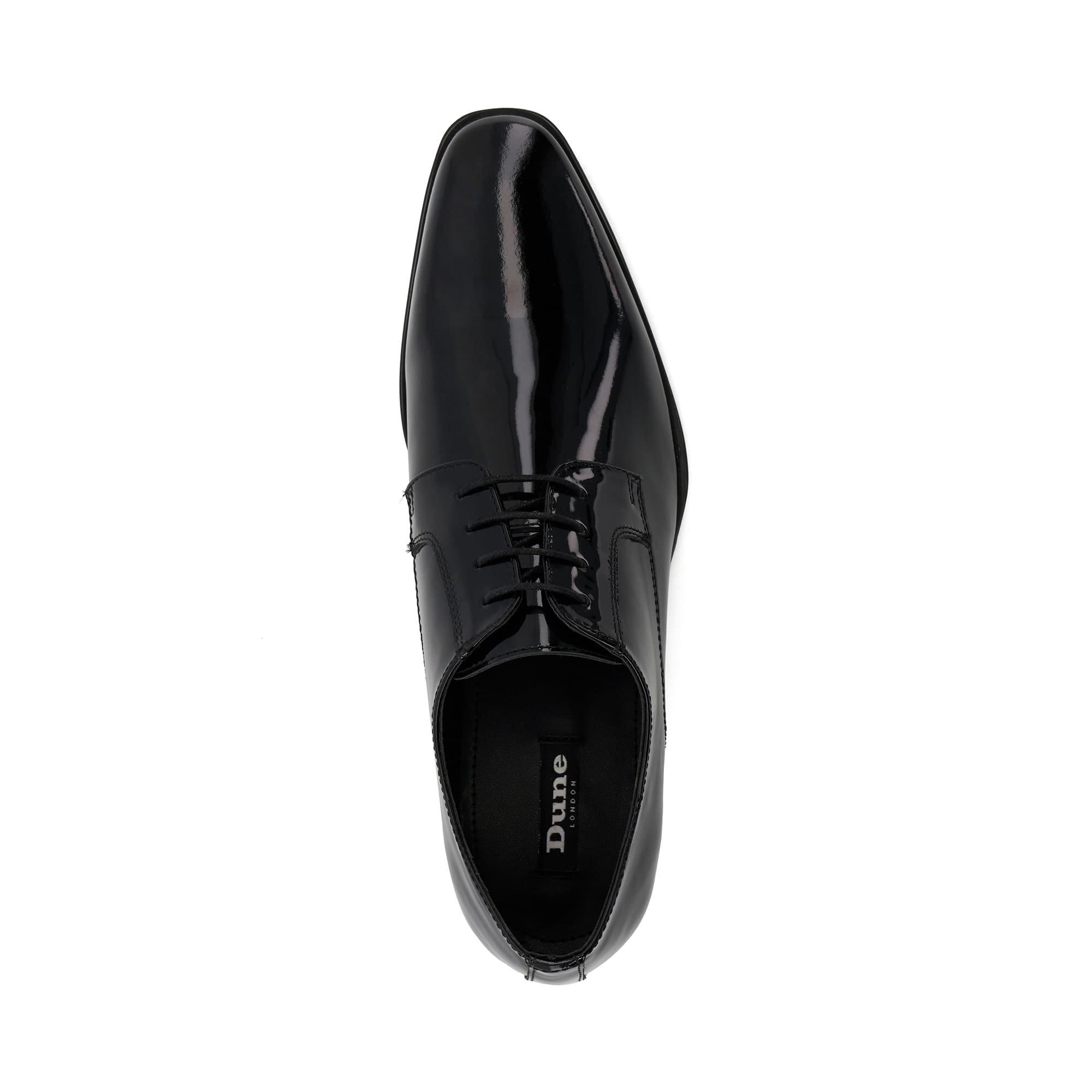 PatentBlack 804 - Dune London - Sheer Gibson Derby Shoes - 4
