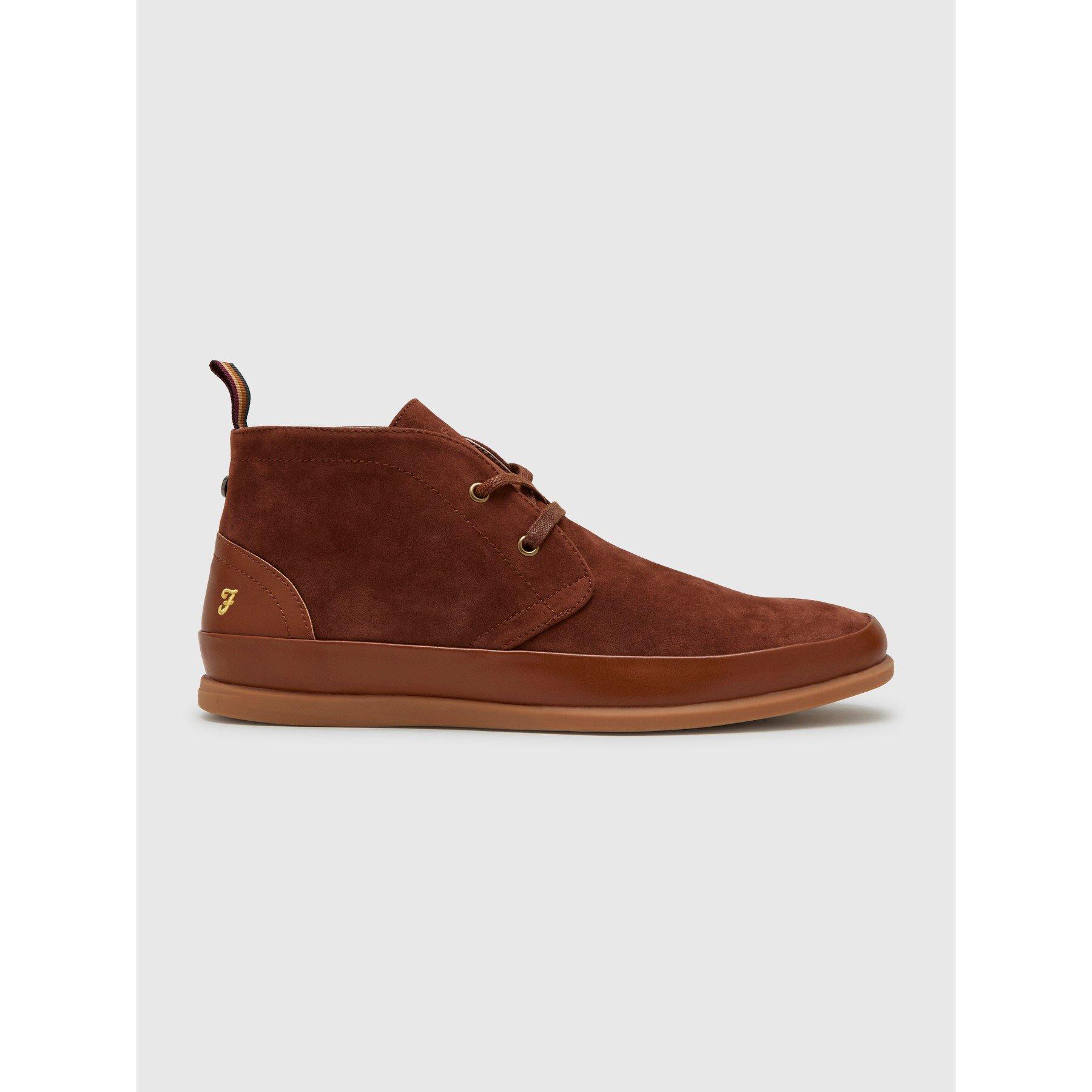 Dark Brown - Farah - Men's Norland Chukka Boot - 2