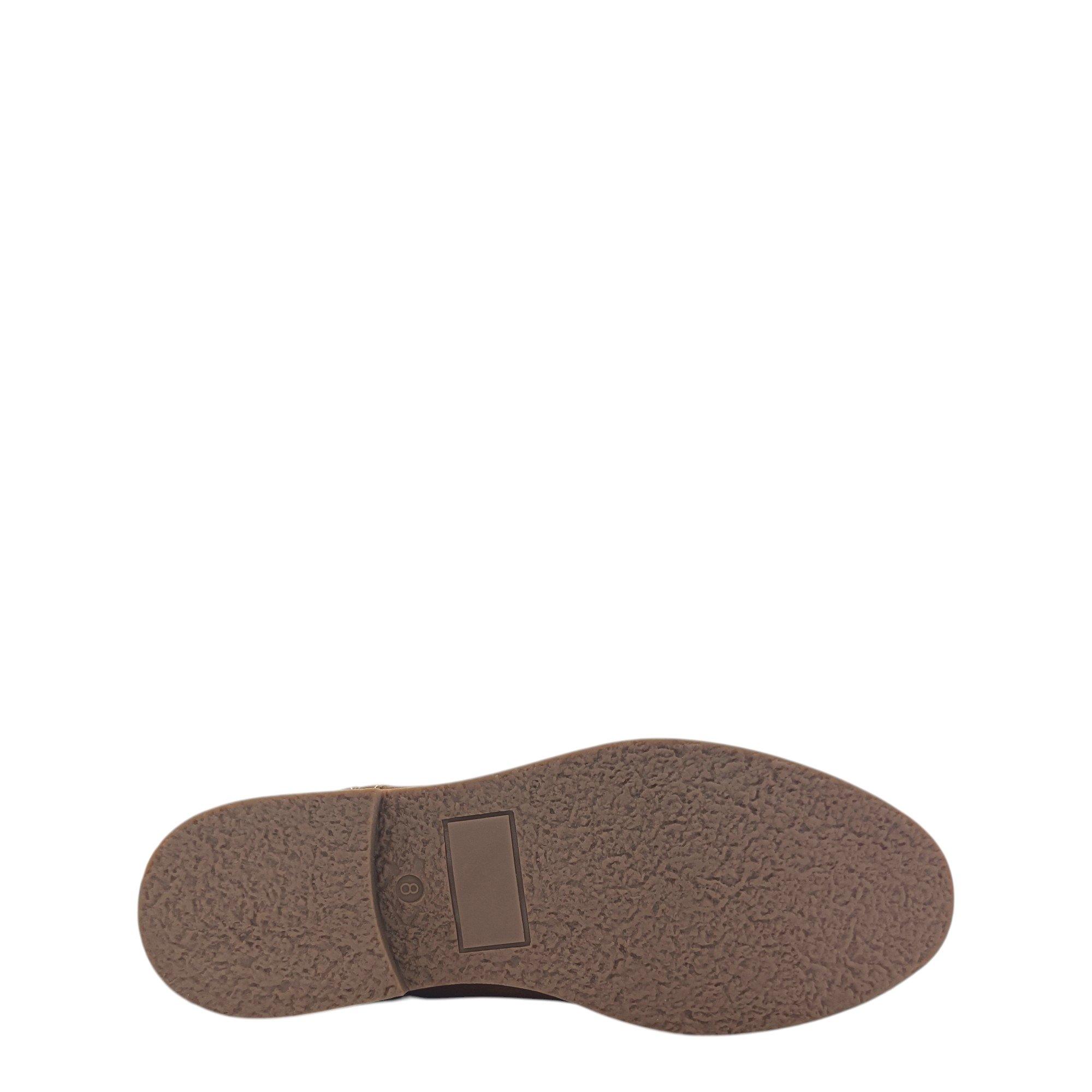 Dark Tan Suede - Firetrap - Men's Arthur Derby Shoes - 6