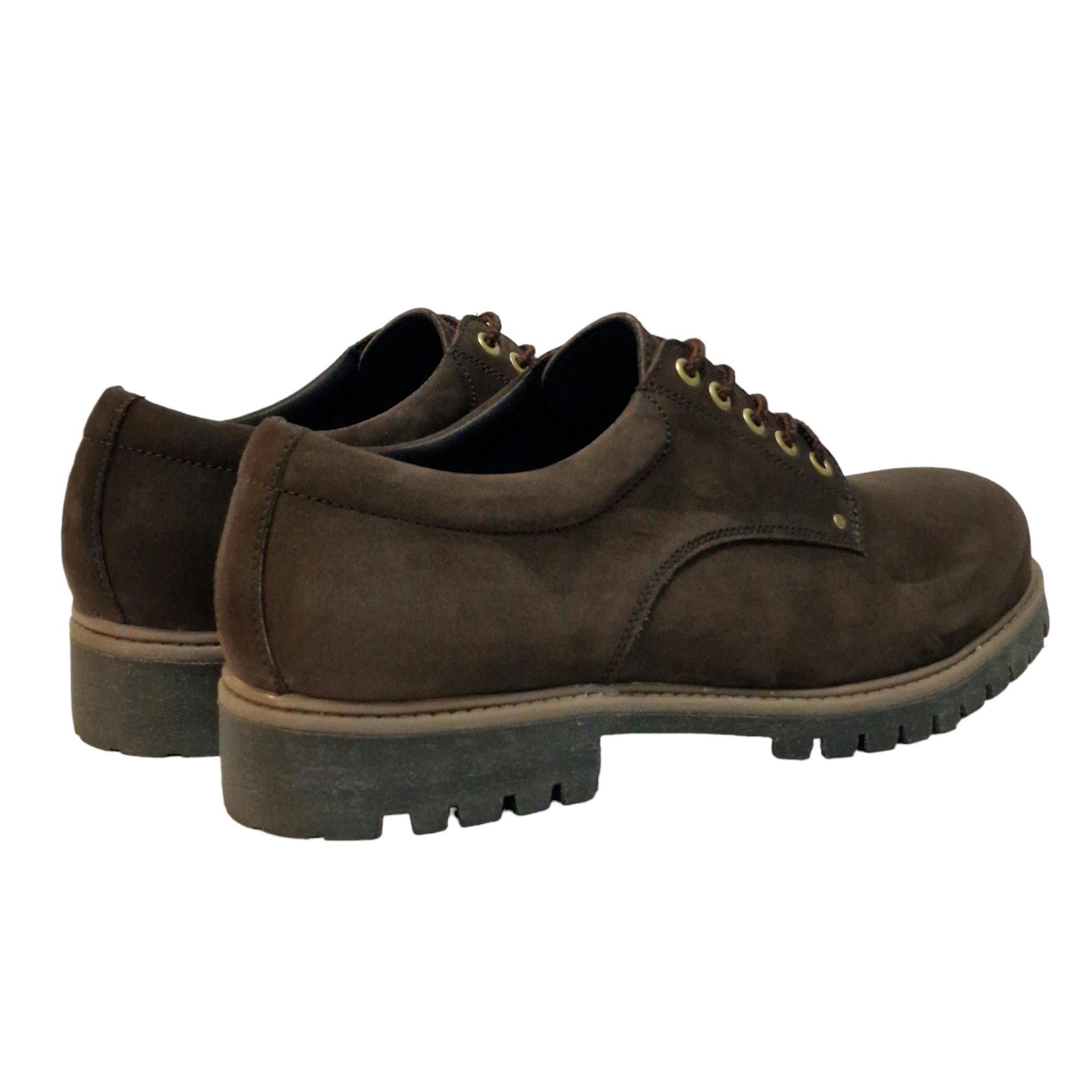 Brown - Deakins - Men's Deaks Ash Derby Shoes - 4