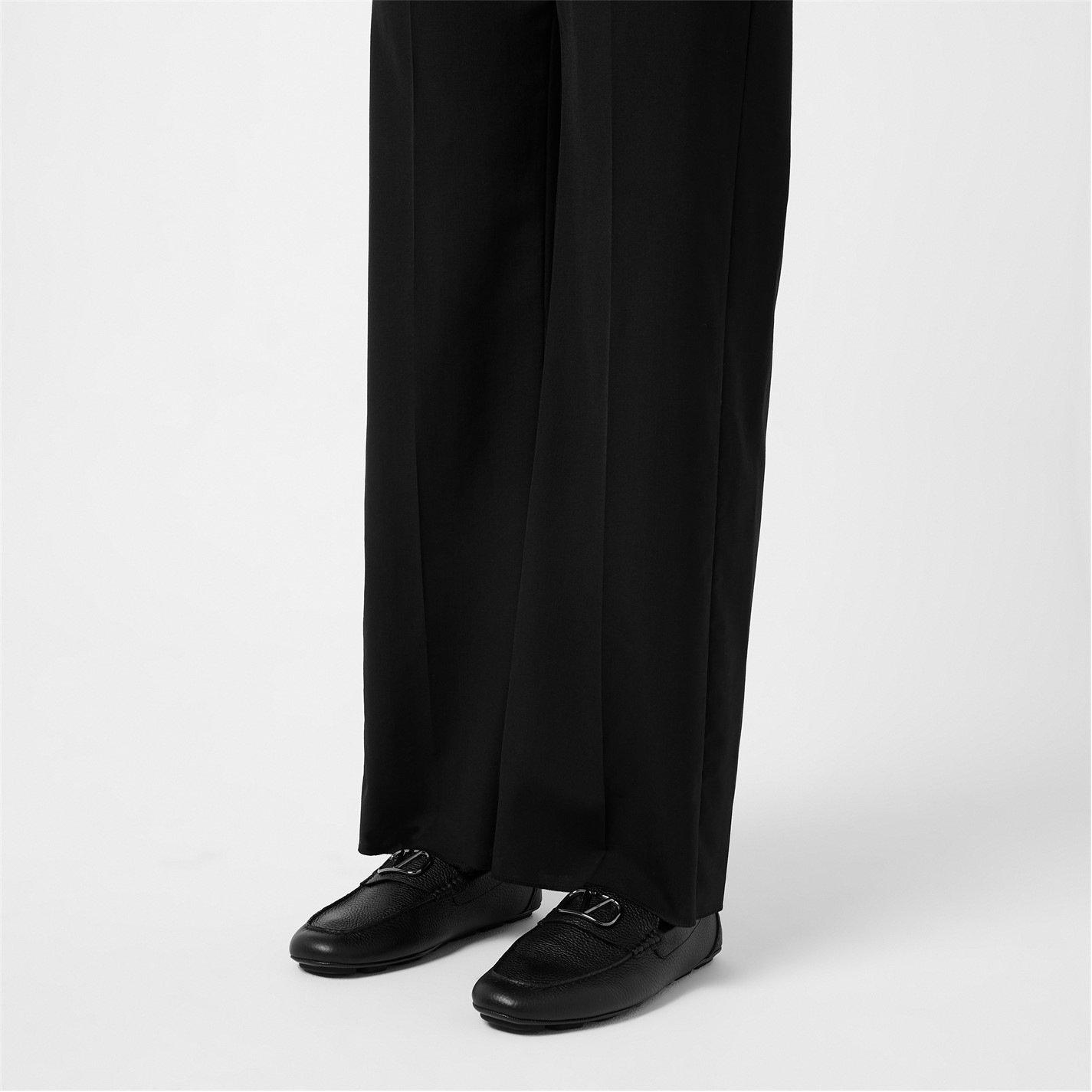 Nero - Valentino Garavani - Vlogo Signature Driving Shoes - 3