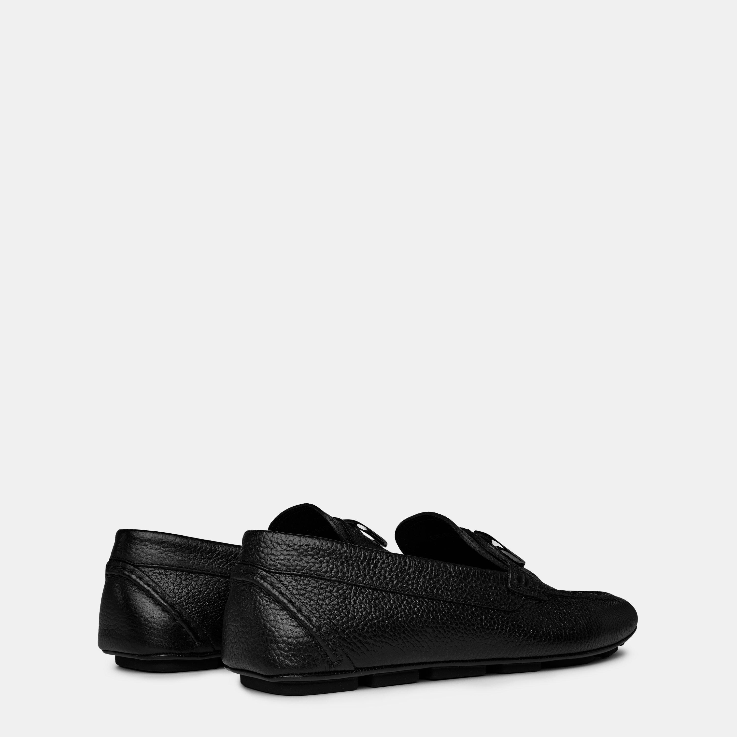 Nero - Valentino Garavani - Vlogo Signature Driving Shoes - 5