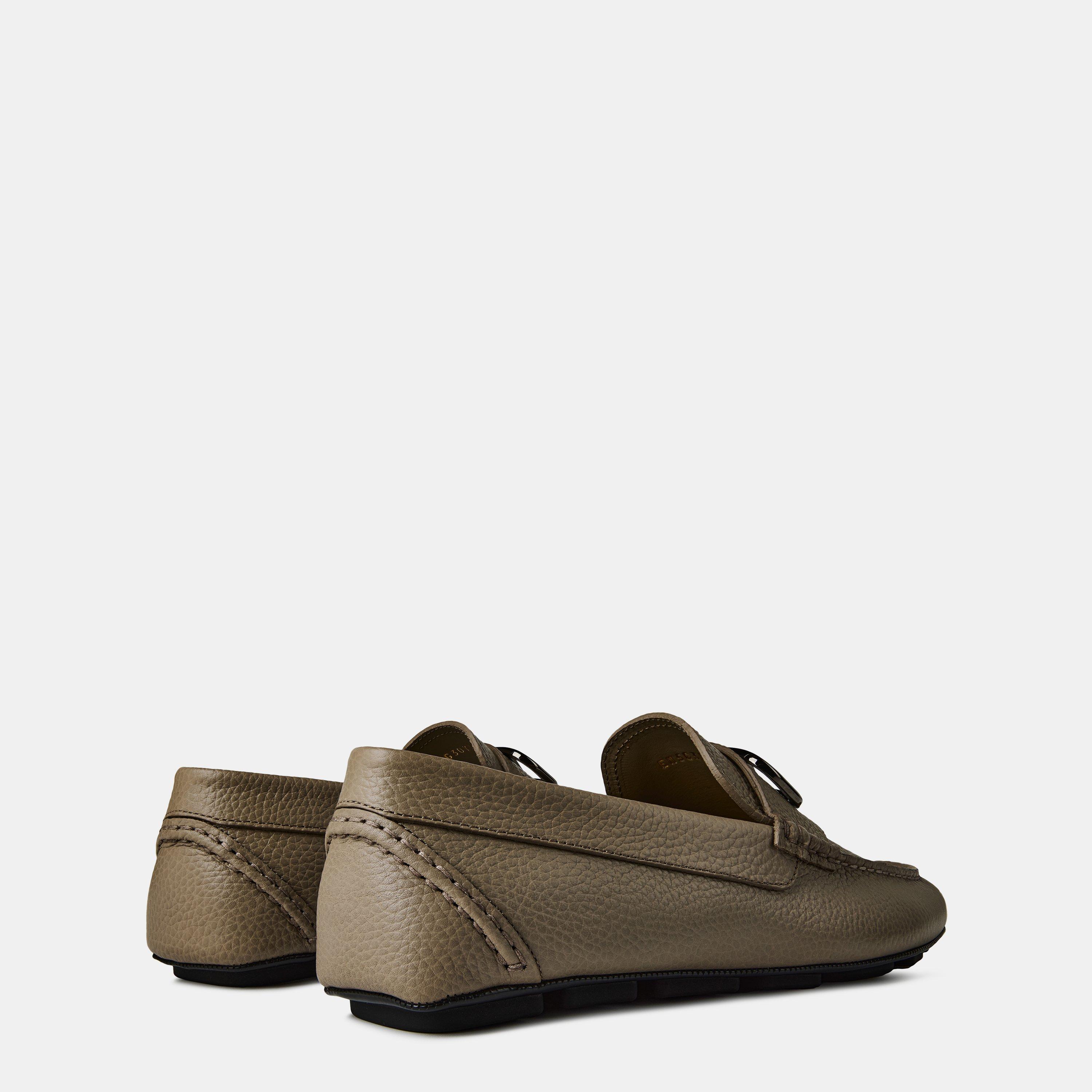 Beige - Valentino Garavani - Vlogo Signature Driving Shoes - 4