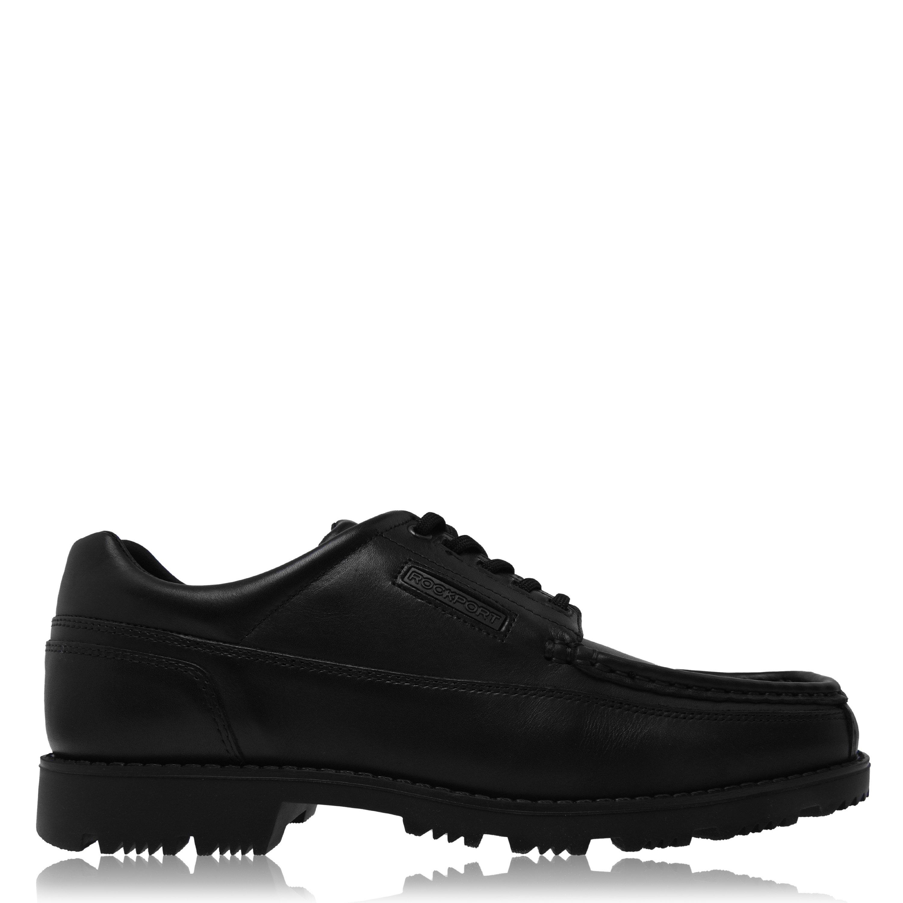 Black - Rockport - Moc Toe Shoe - 1