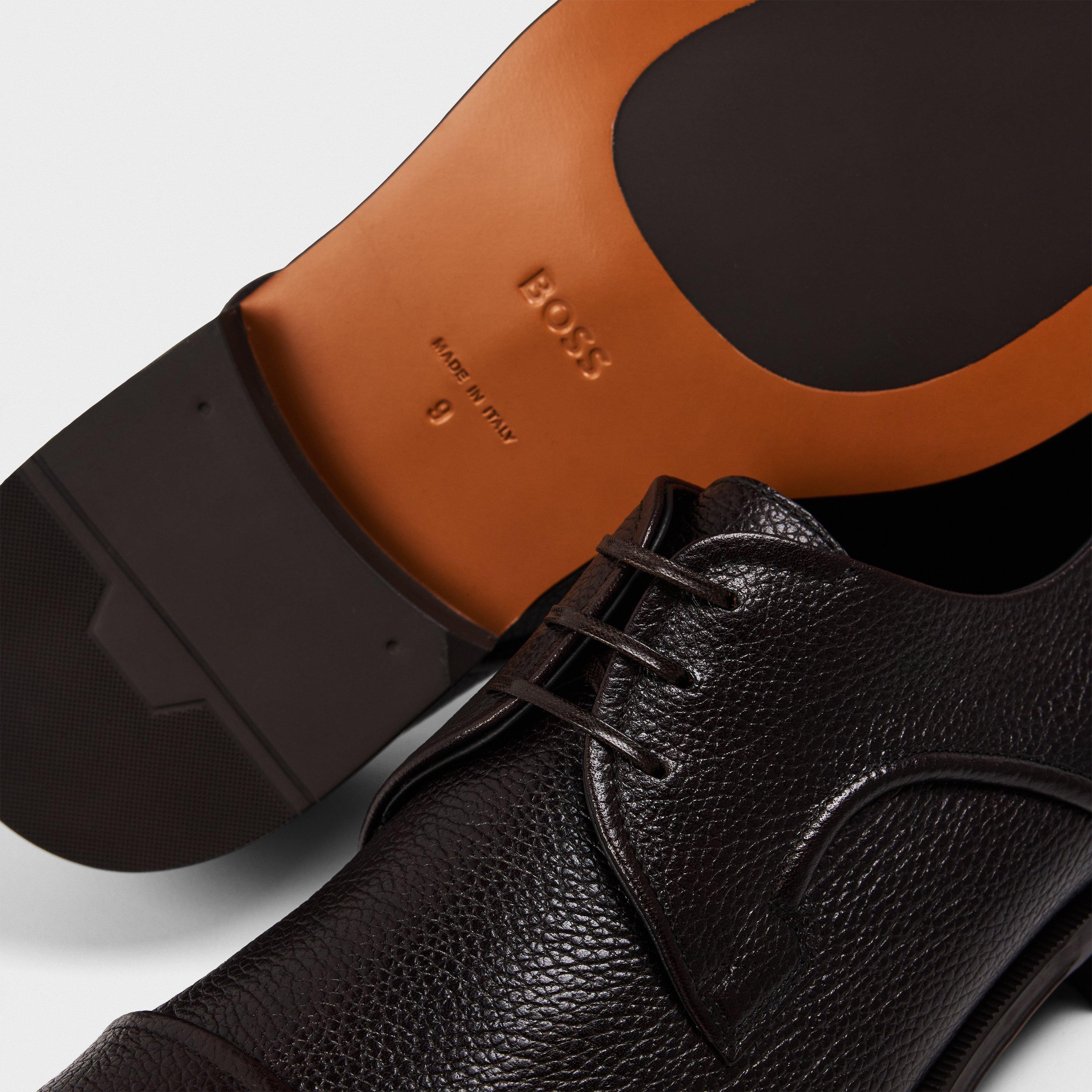 Dark Brown - Boss - Derrek Derby Shoes - 3