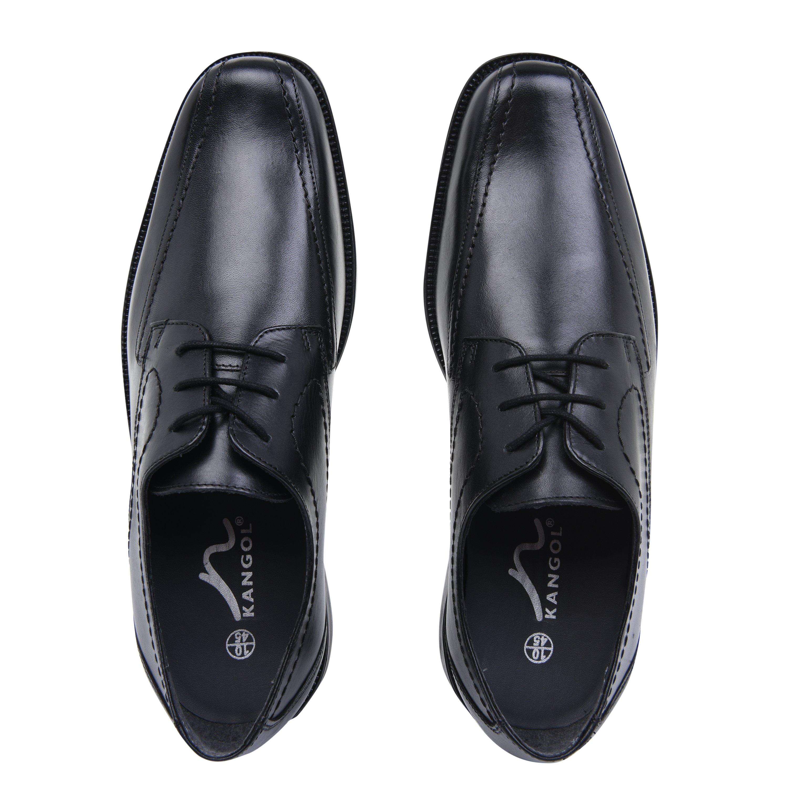 Zwart - Kangol - Glinton Lace Up Mens Shoes - 5