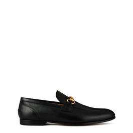 Gucci MenS Horsebit Leather Jordaan Loafers