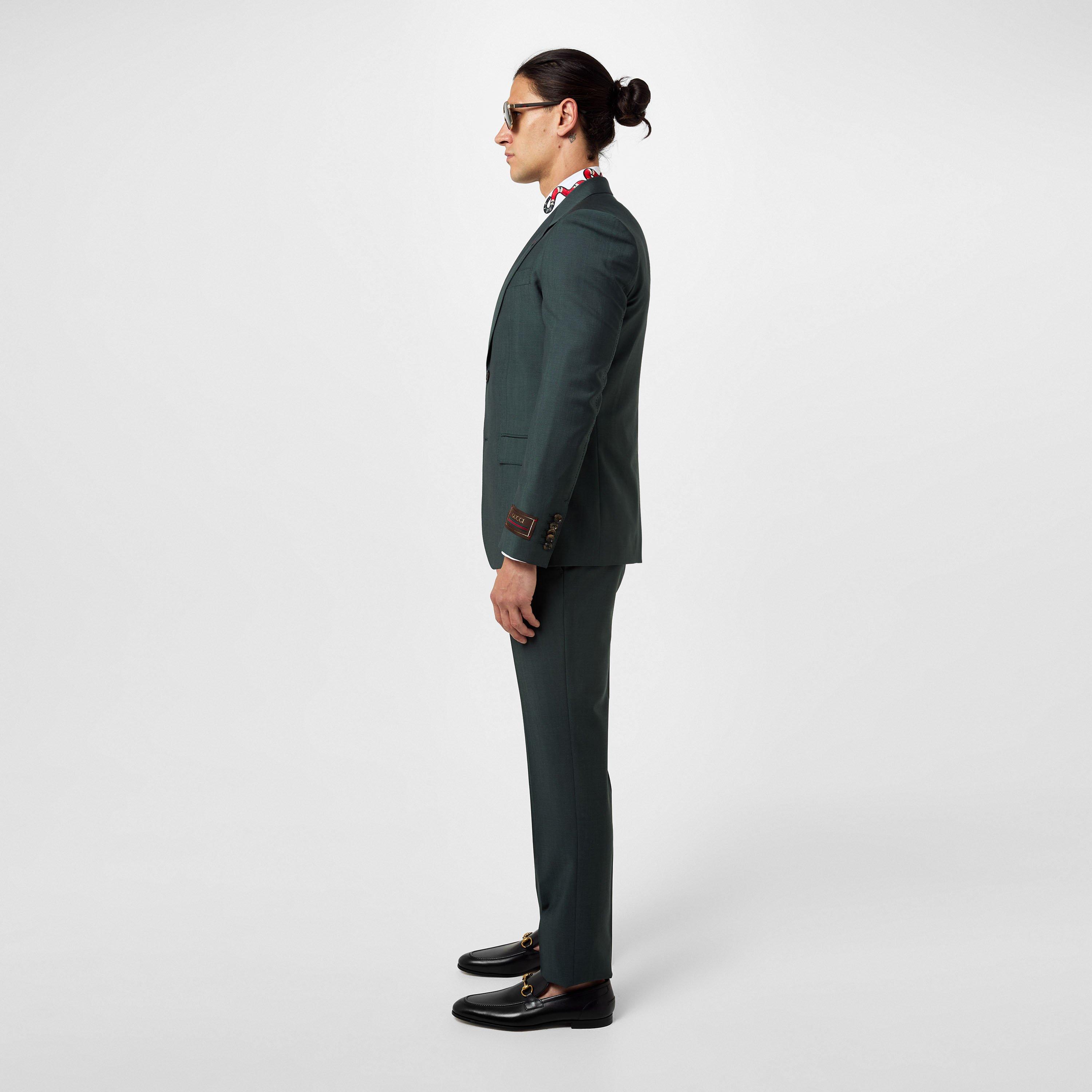 Nero - Gucci - Men's Horsebit Leather Jordaan Loafers - 8