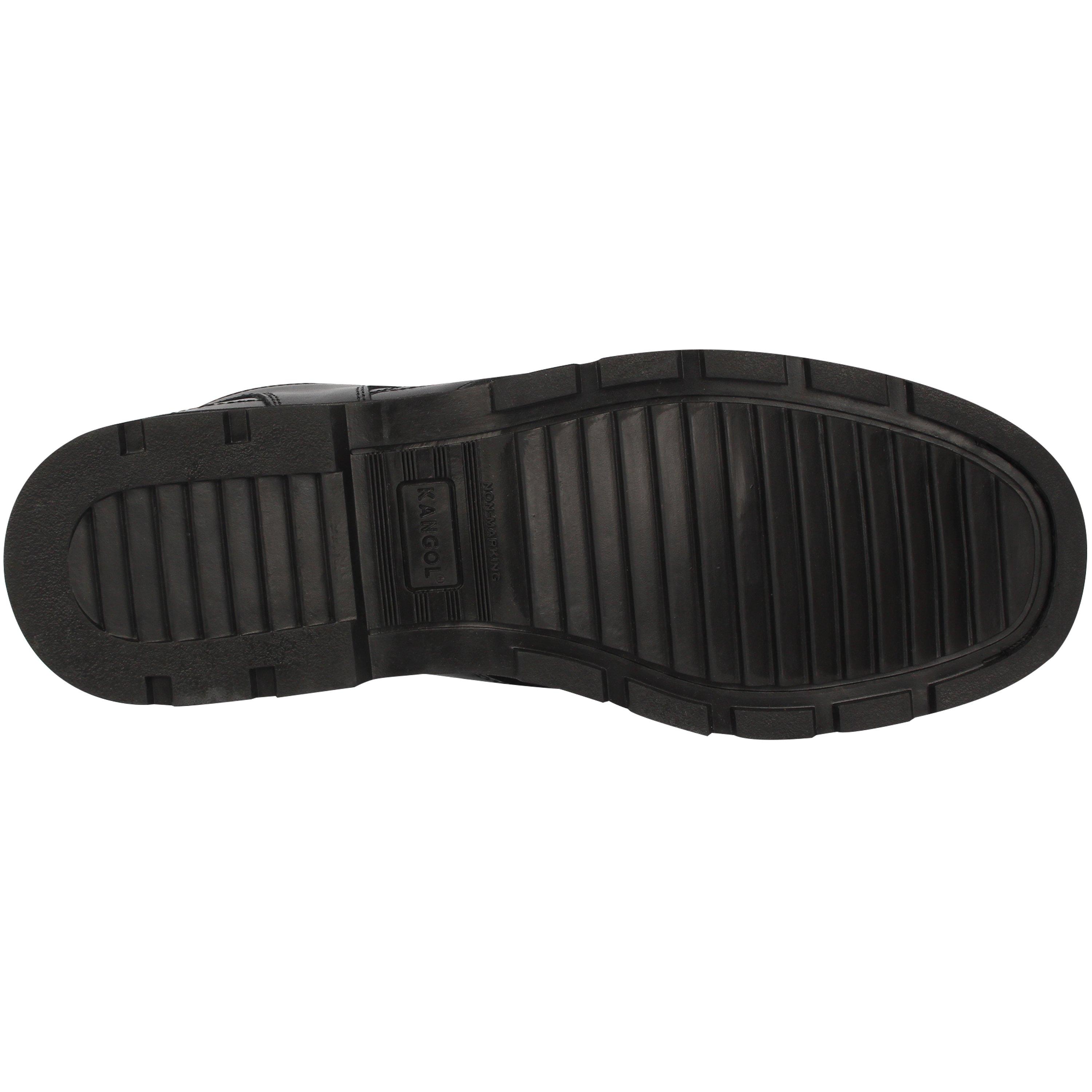 Black - Kangol - Harrow Leather Mens Shoes - 2