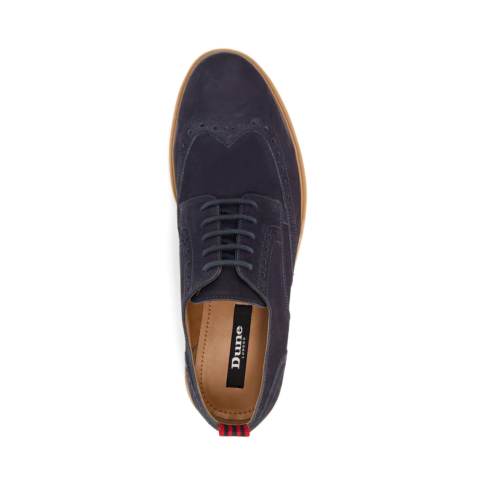 Navy Nubuck 177 - Dune London - Britle Brogues - 5