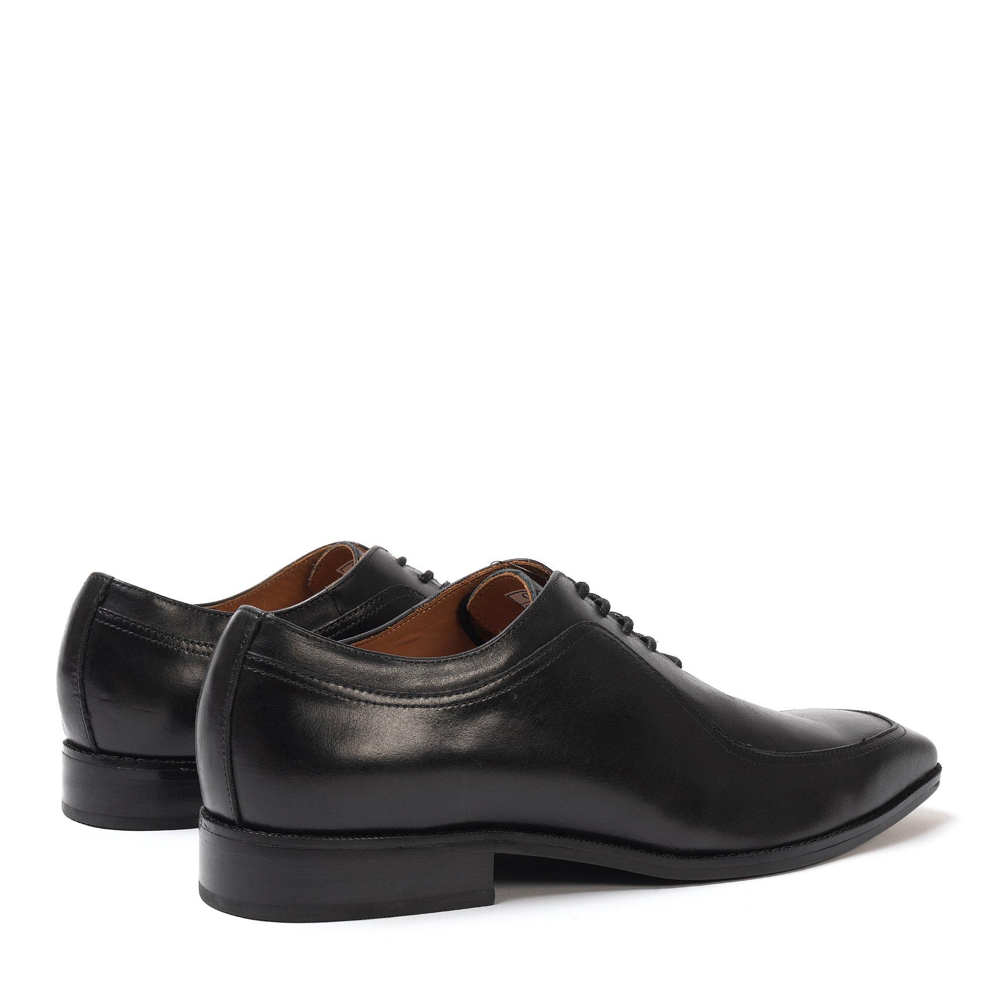Zwart - Giorgio - Leather Oxford Dress Formal Men Shoes - 3