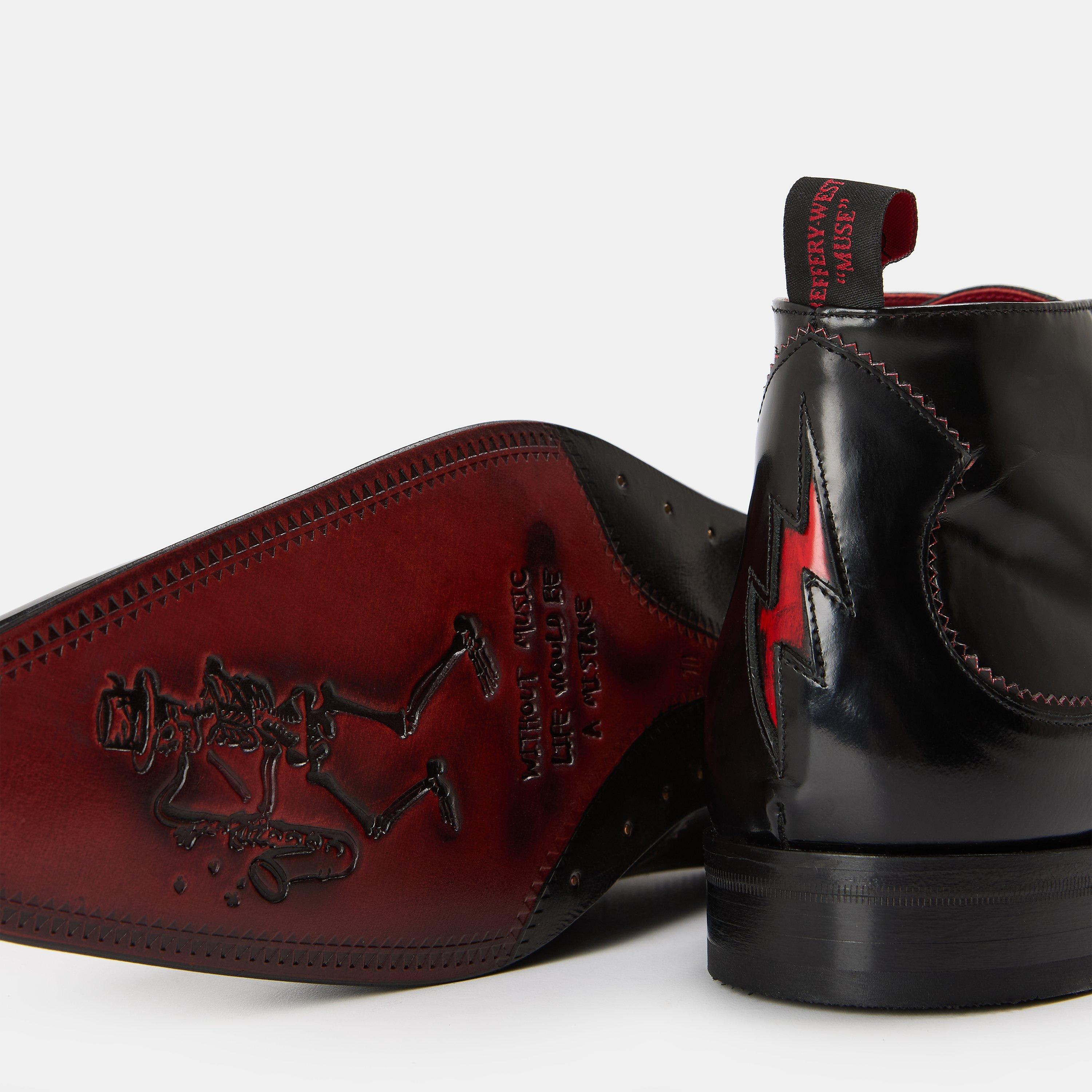 Col Blk-Col Red - Jeffery West - Jeffery Wntp SF Chka Sn61 - 3