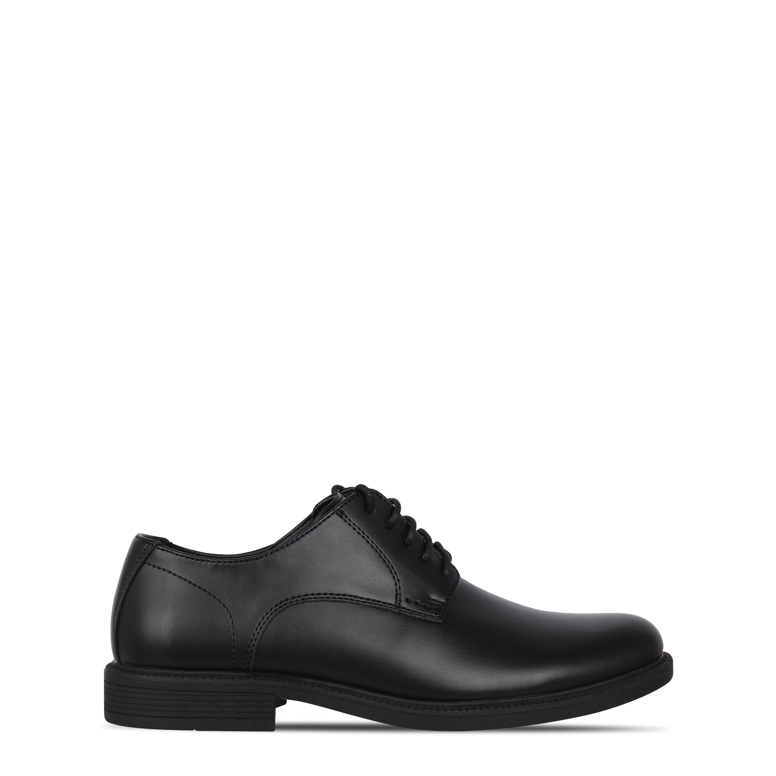 Black - Giorgio - Lace Up Derby Shoes Mens - 1