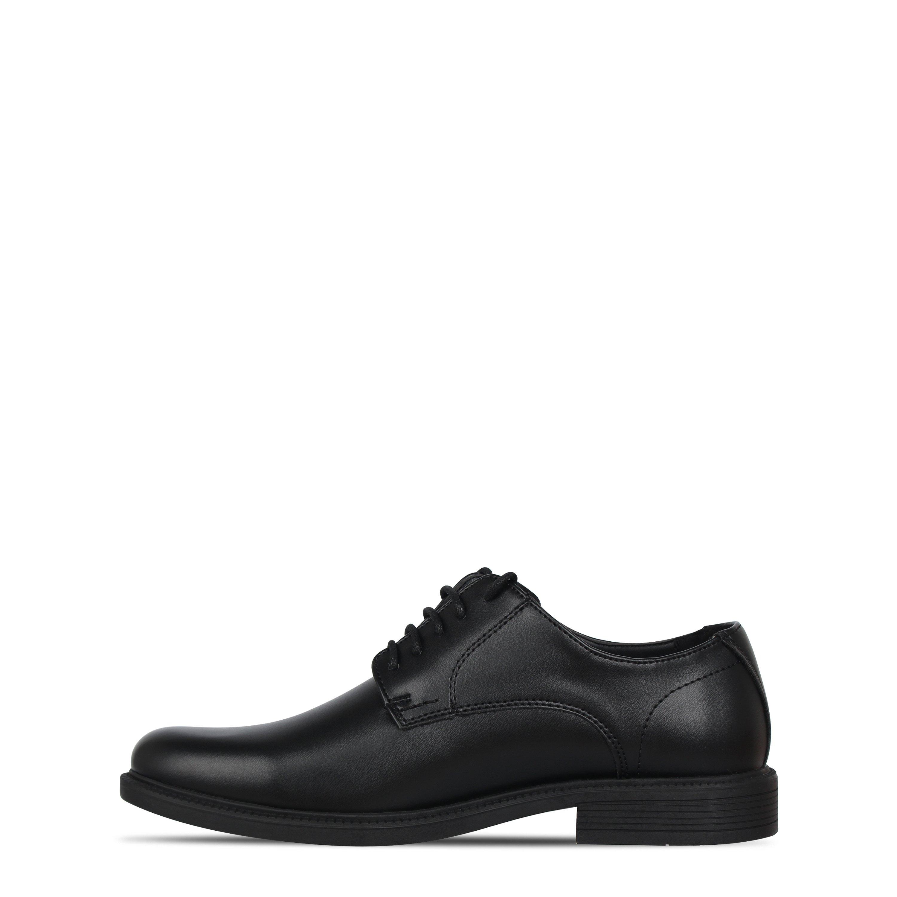 Black - Giorgio - Lace Up Derby Shoes Mens - 2