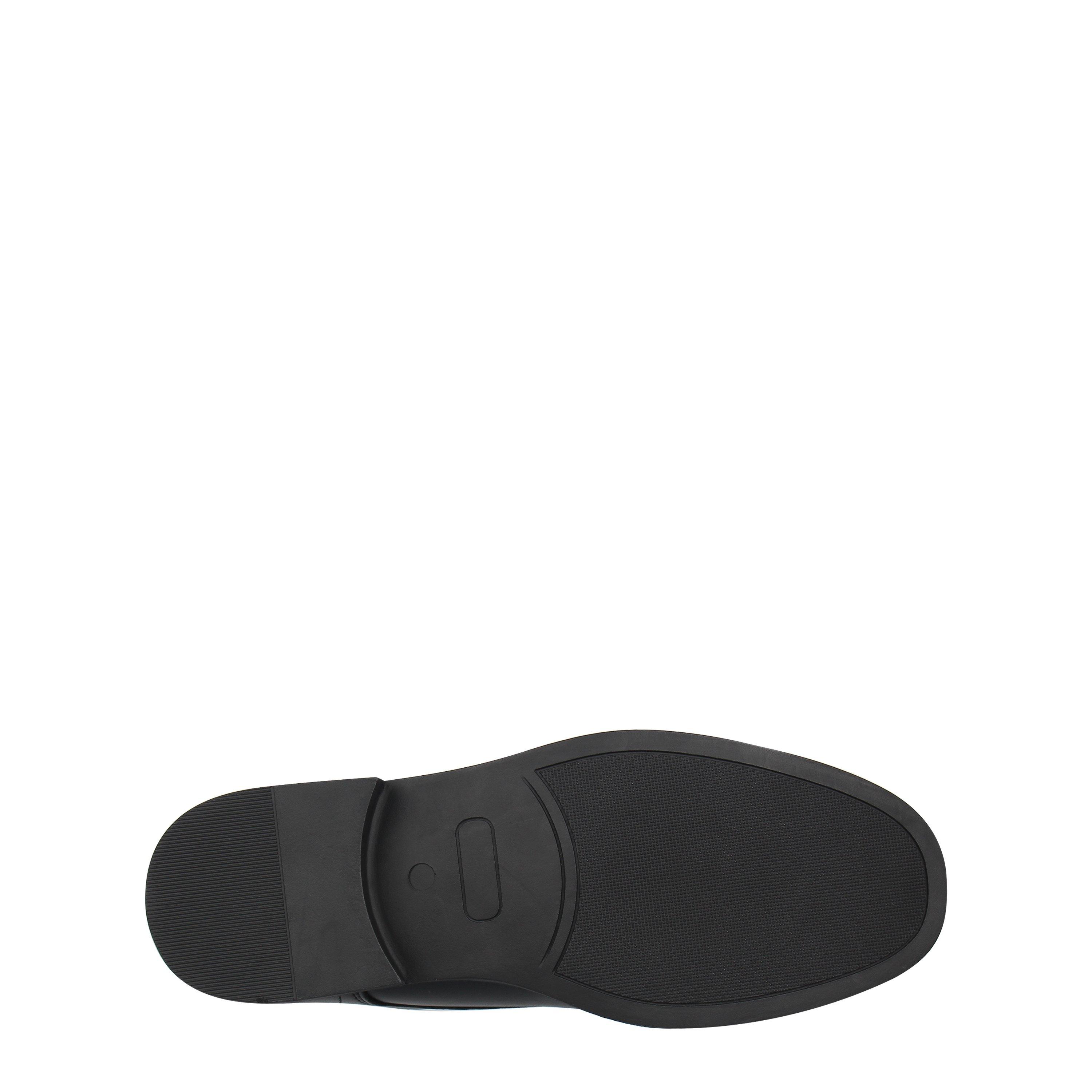 Black - Giorgio - Lace Up Derby Shoes Mens - 6