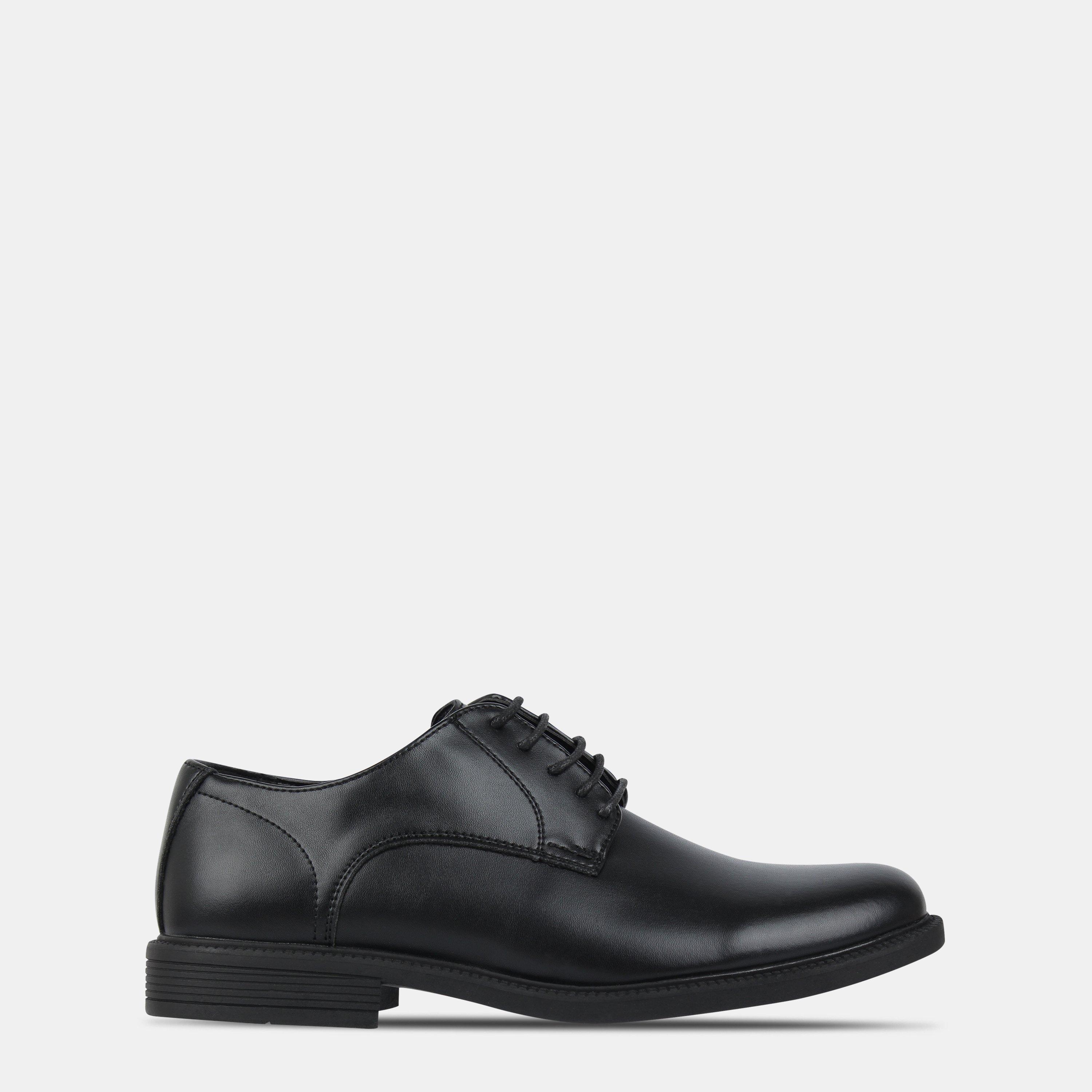 Zwart - Giorgio - Lace Up Derby Shoes Mens - 1
