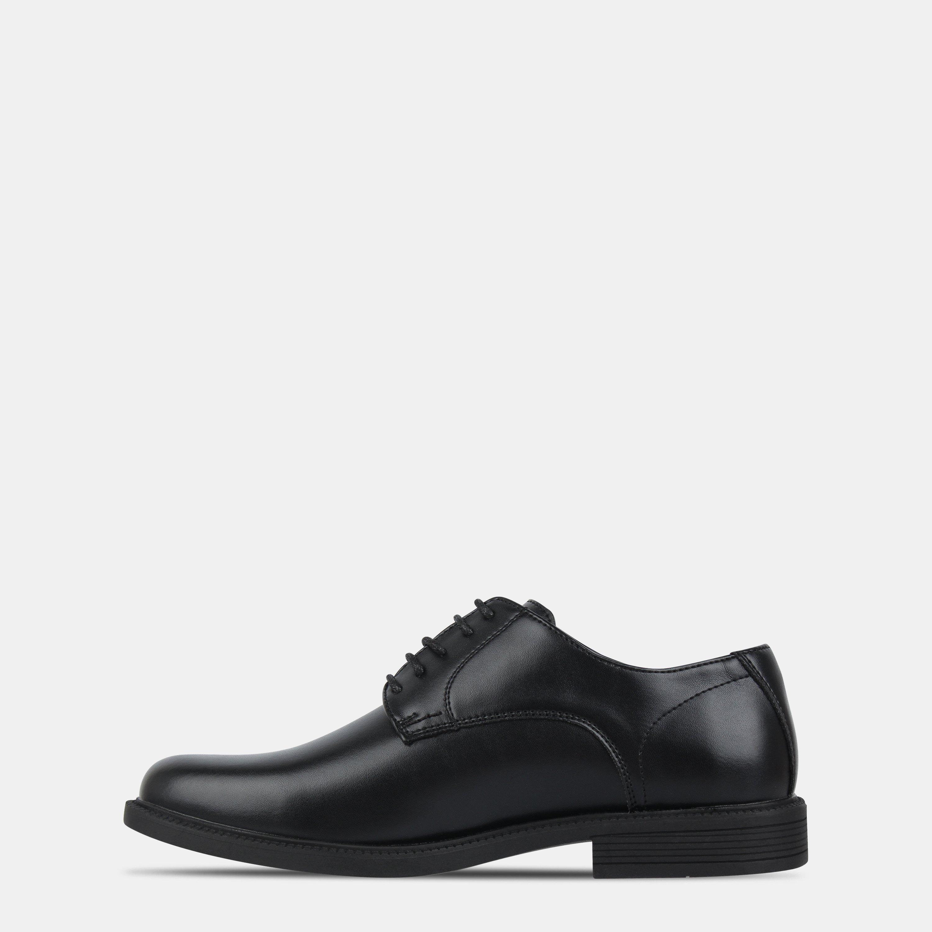Zwart - Giorgio - Lace Up Derby Shoes Mens - 2