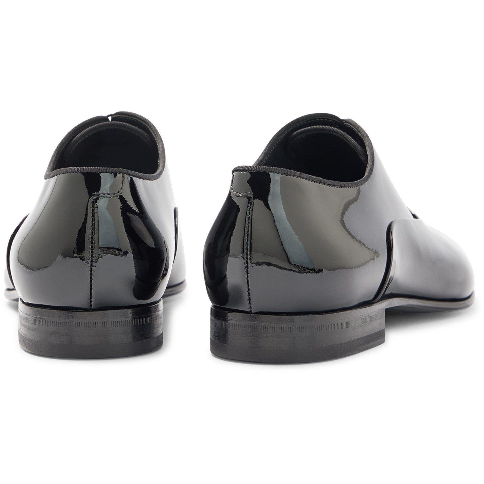 Black - Boss - Men's Evening Oxford Derby Shoes - 3