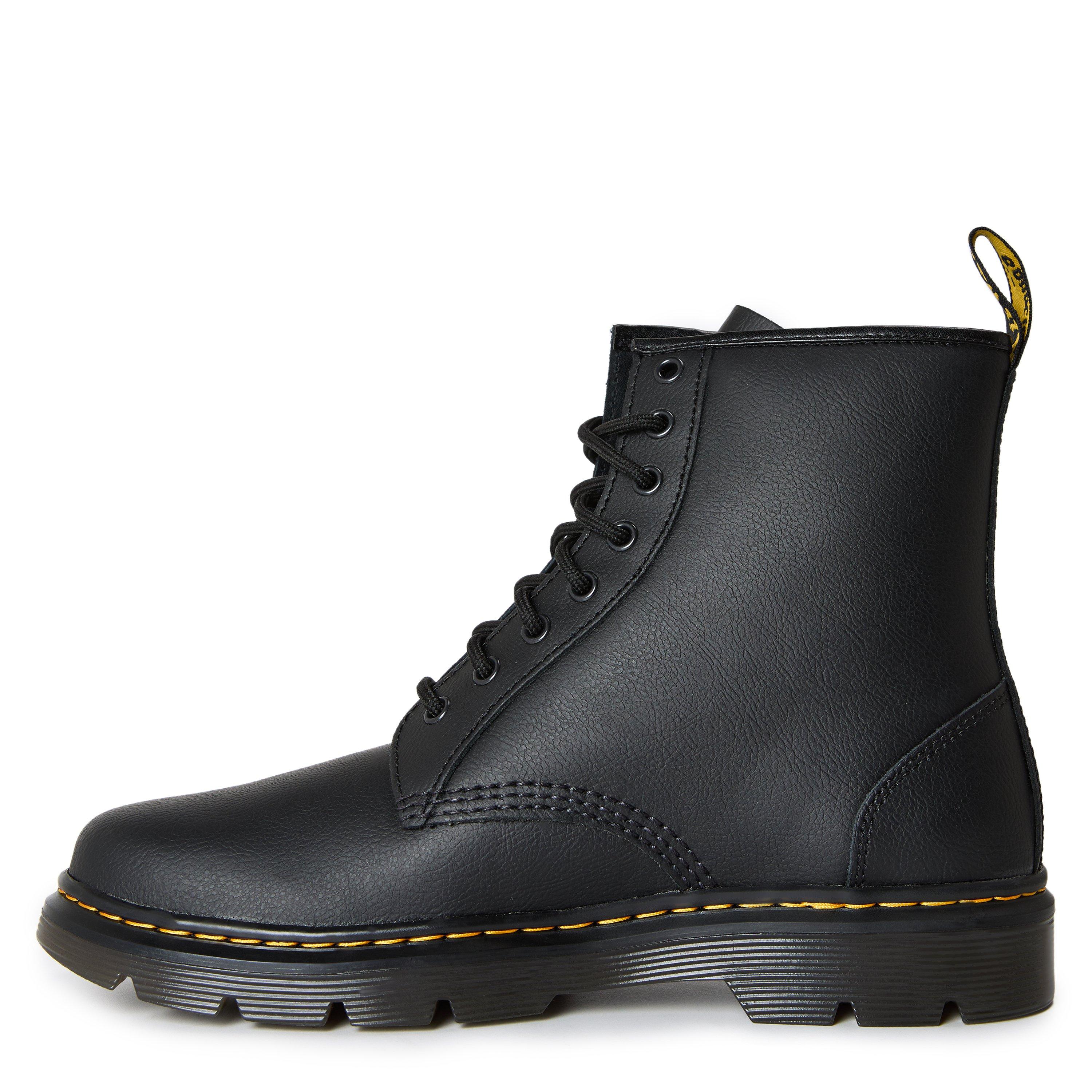 Black - Dr Martens - Aprile 8 Eye Boot - 2