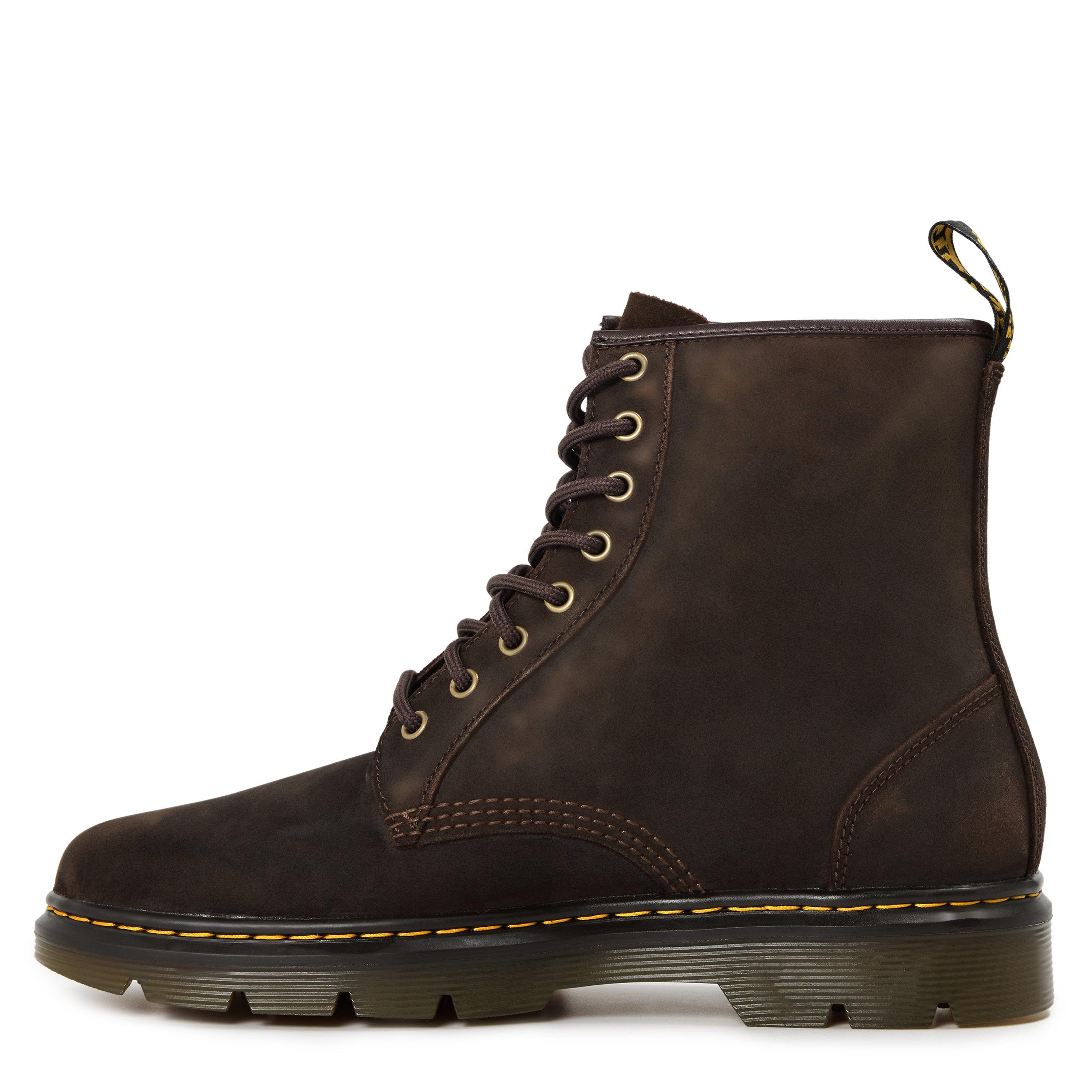 Drk Brown Cedar - Dr Martens - Aprile 8 Eye Boot - 2
