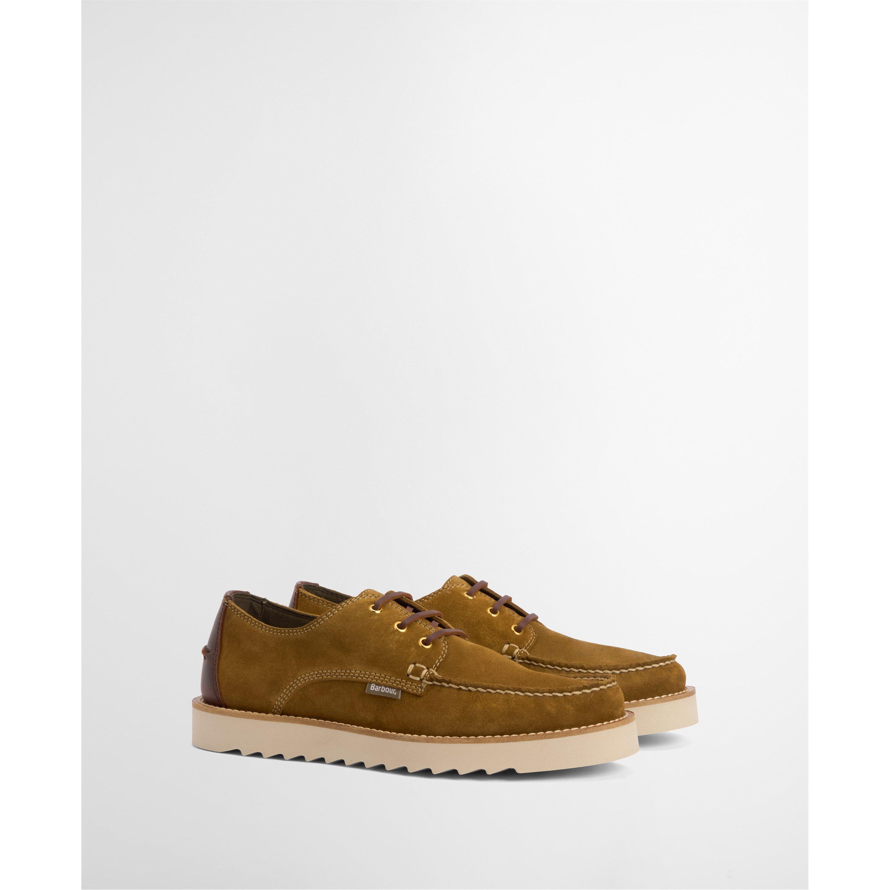 BR13 Tffe Suede - Barbour - Mens Aydon Derby Shoes - 2