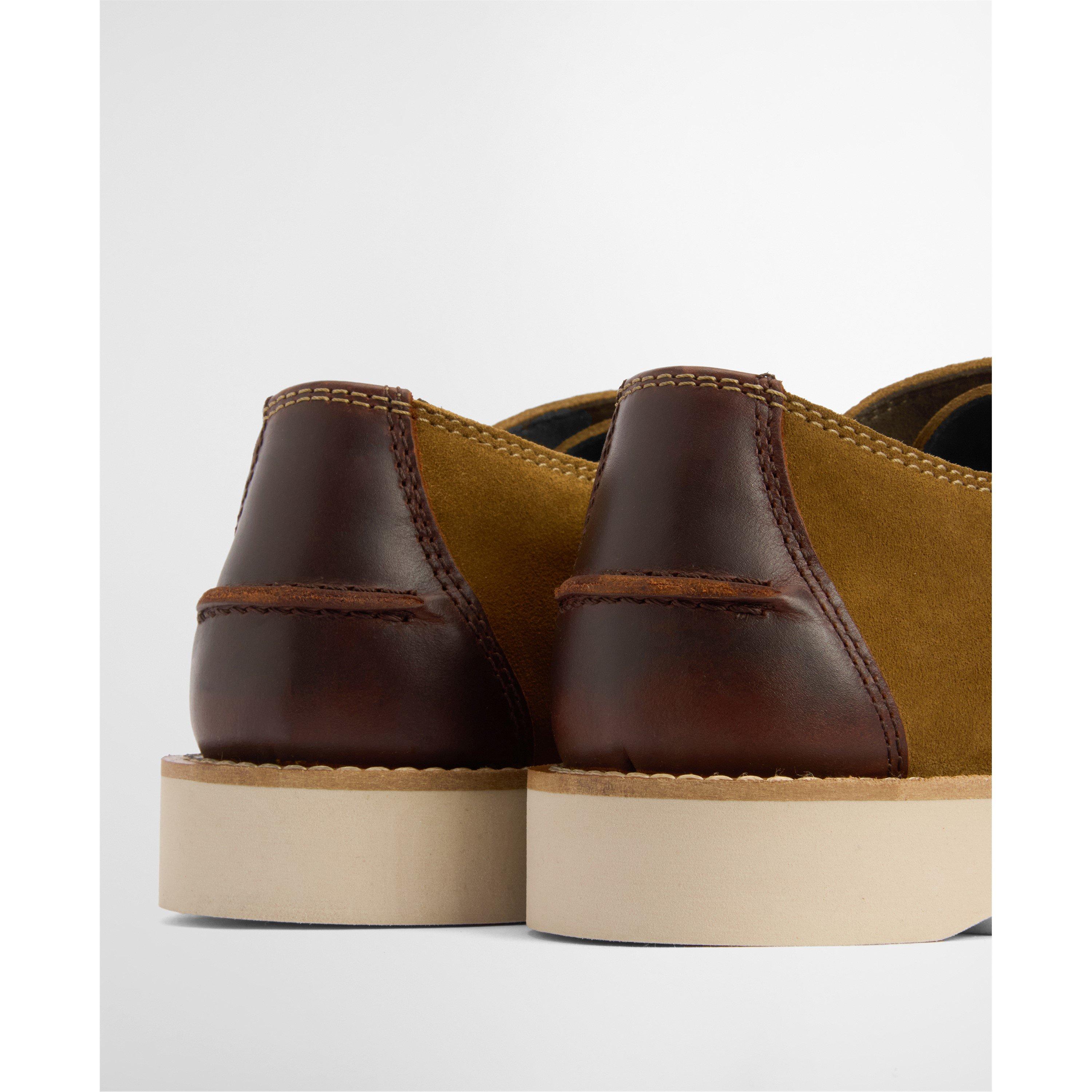 BR13 Tffe Suede - Barbour - Mens Aydon Derby Shoes - 4