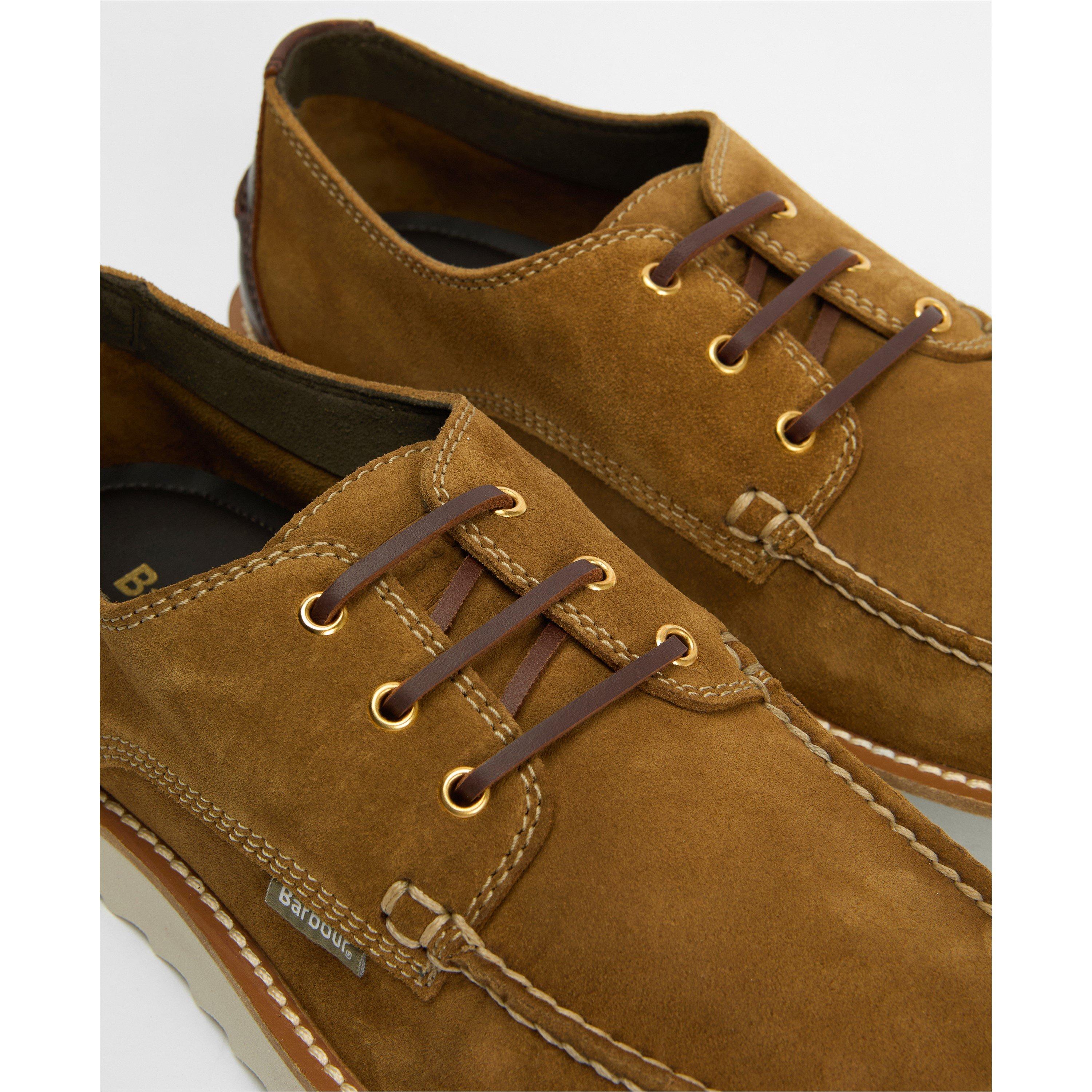 BR13 Tffe Suede - Barbour - Mens Aydon Derby Shoes - 5
