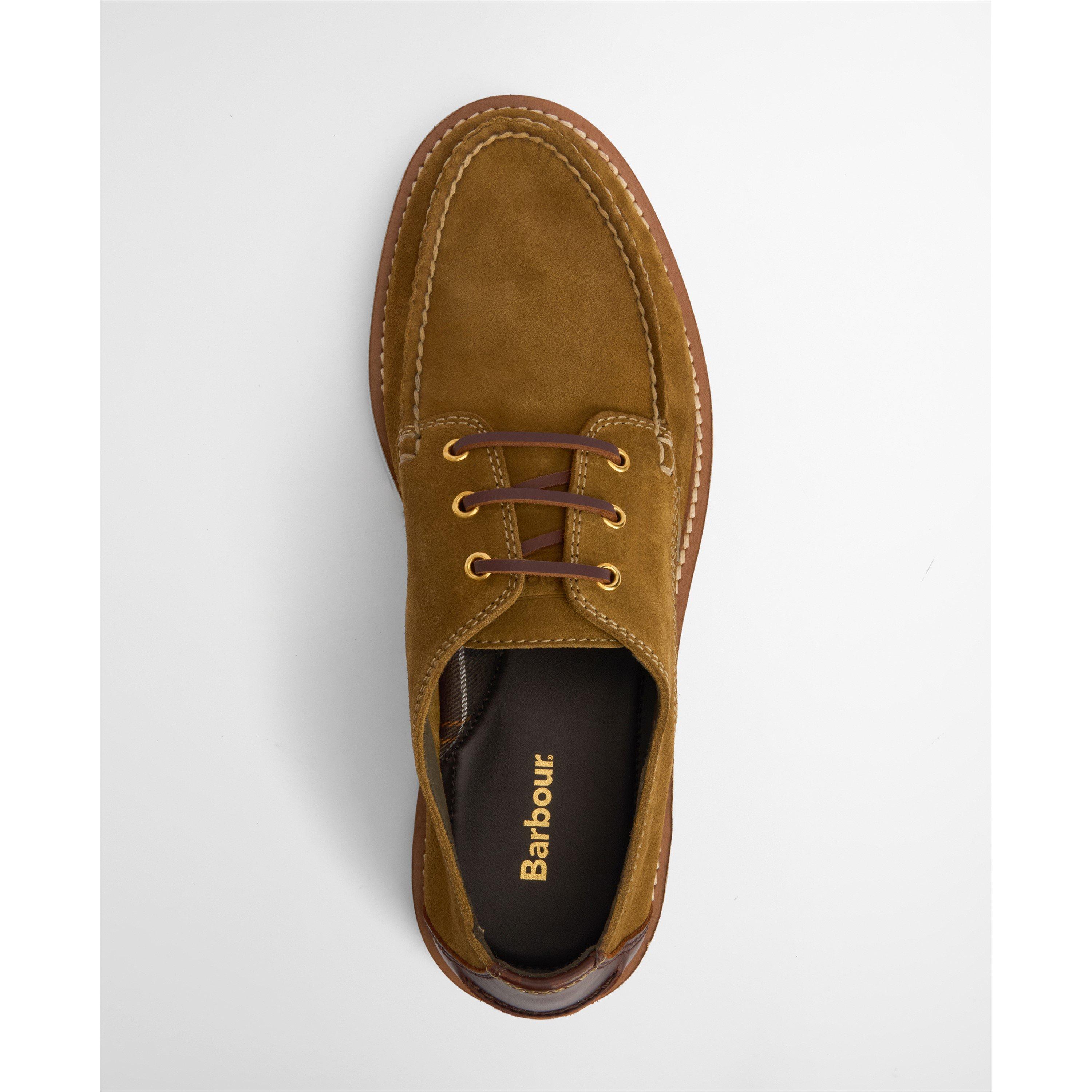 BR13 Tffe Suede - Barbour - Mens Aydon Derby Shoes - 7