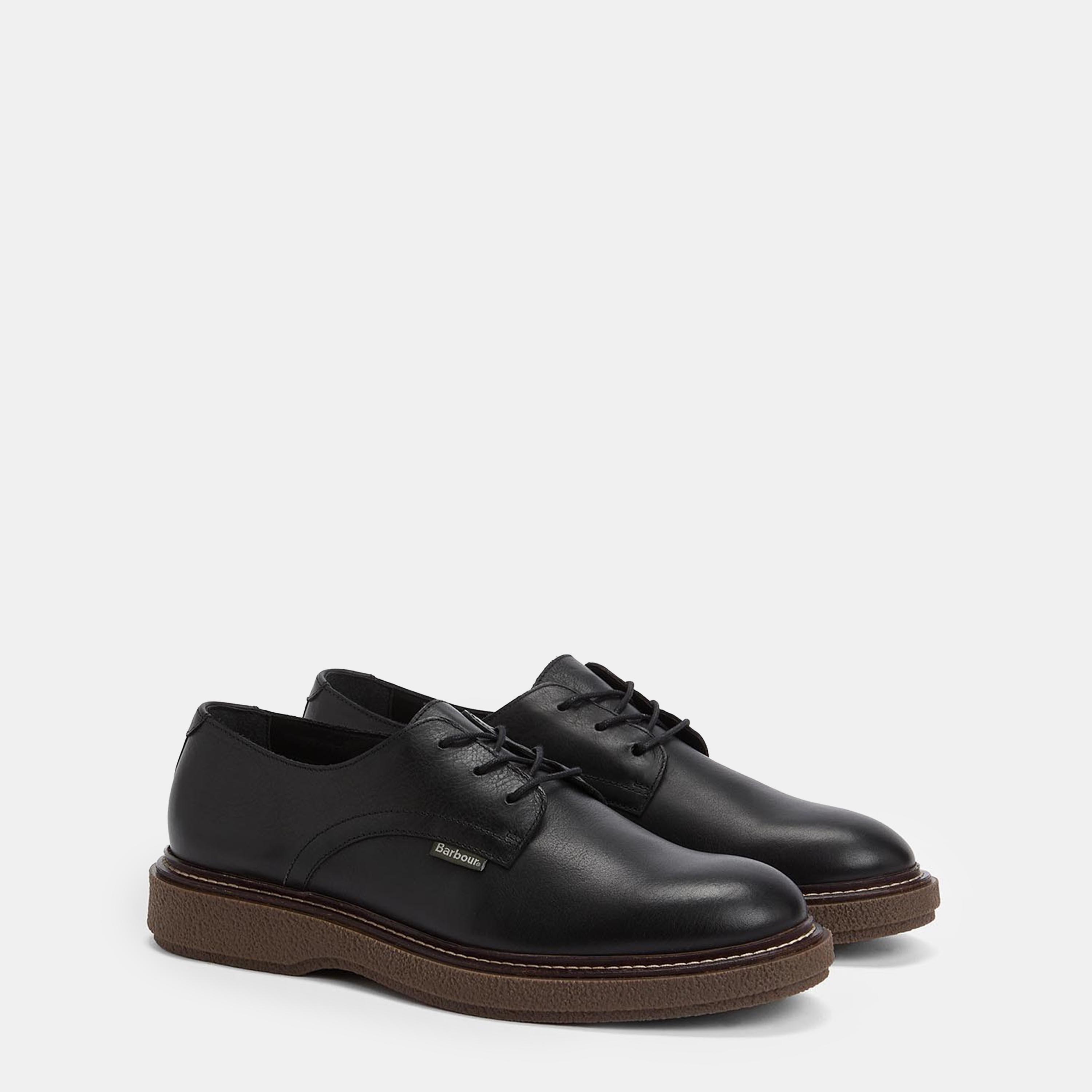 Black BK51 - Barbour - Men's Harefield Derby Shoes - 2